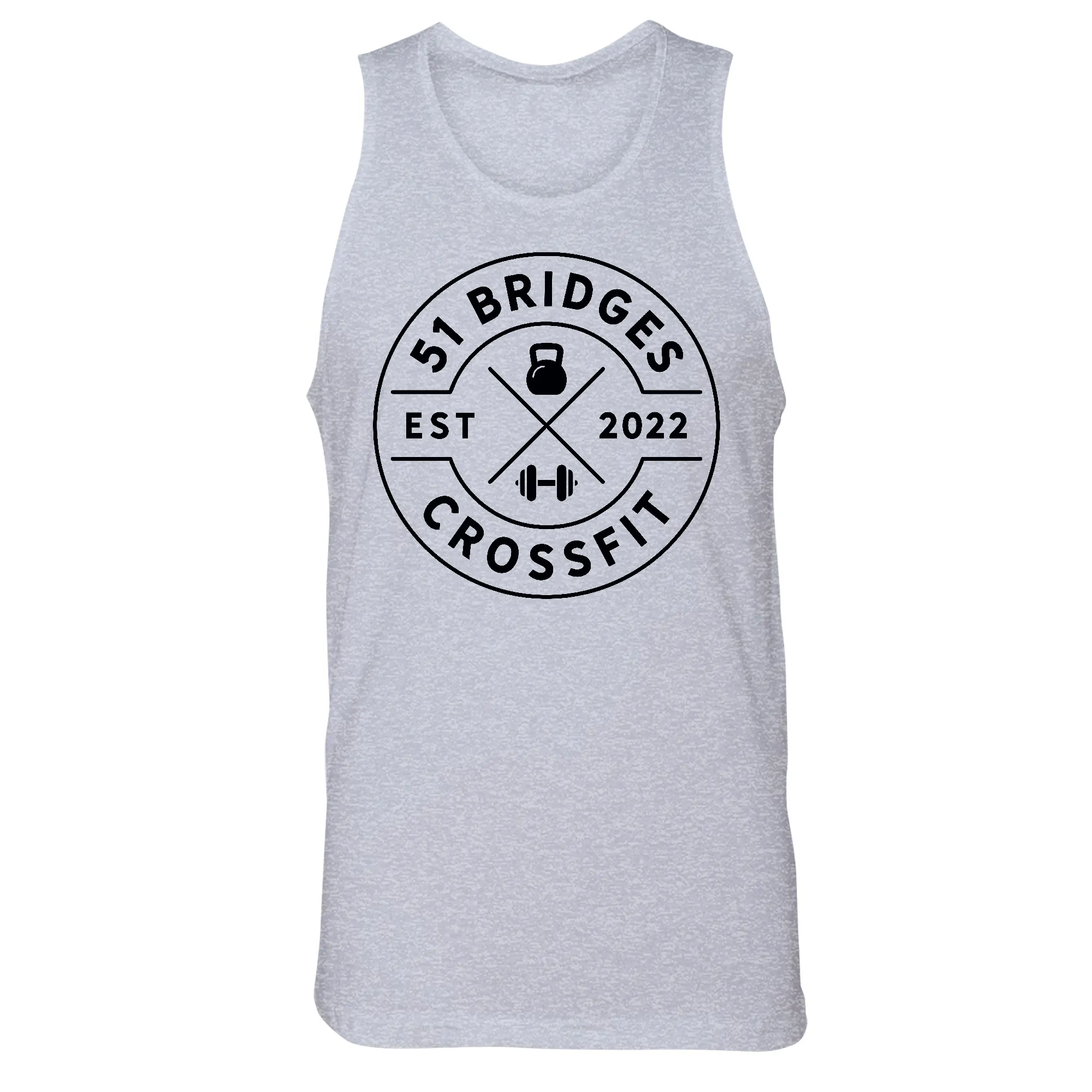 51 Bridges CrossFit Round Mens - Tank Top