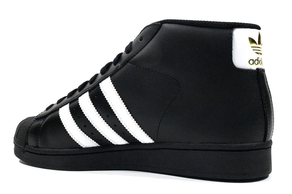 Adidas Pro Model High "Black/White/Gold"