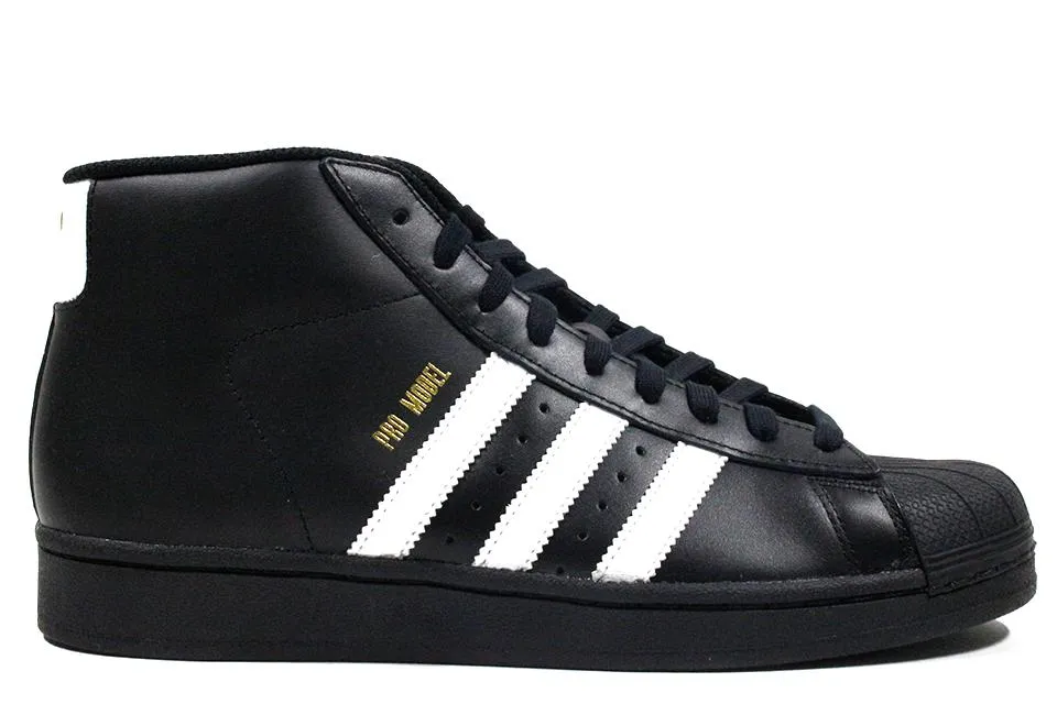 Adidas Pro Model High "Black/White/Gold"