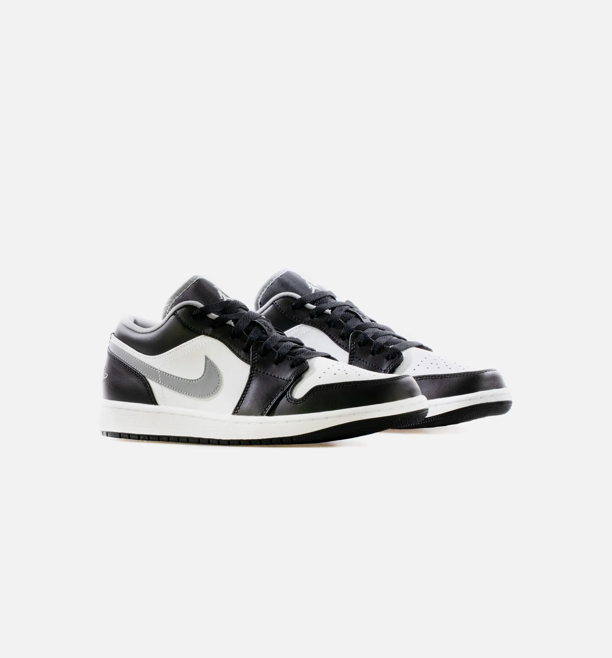 Air Jordan 1 Low Mens Lifestyle Shoe - Black/White/Particle Grey Limit One Per Customer