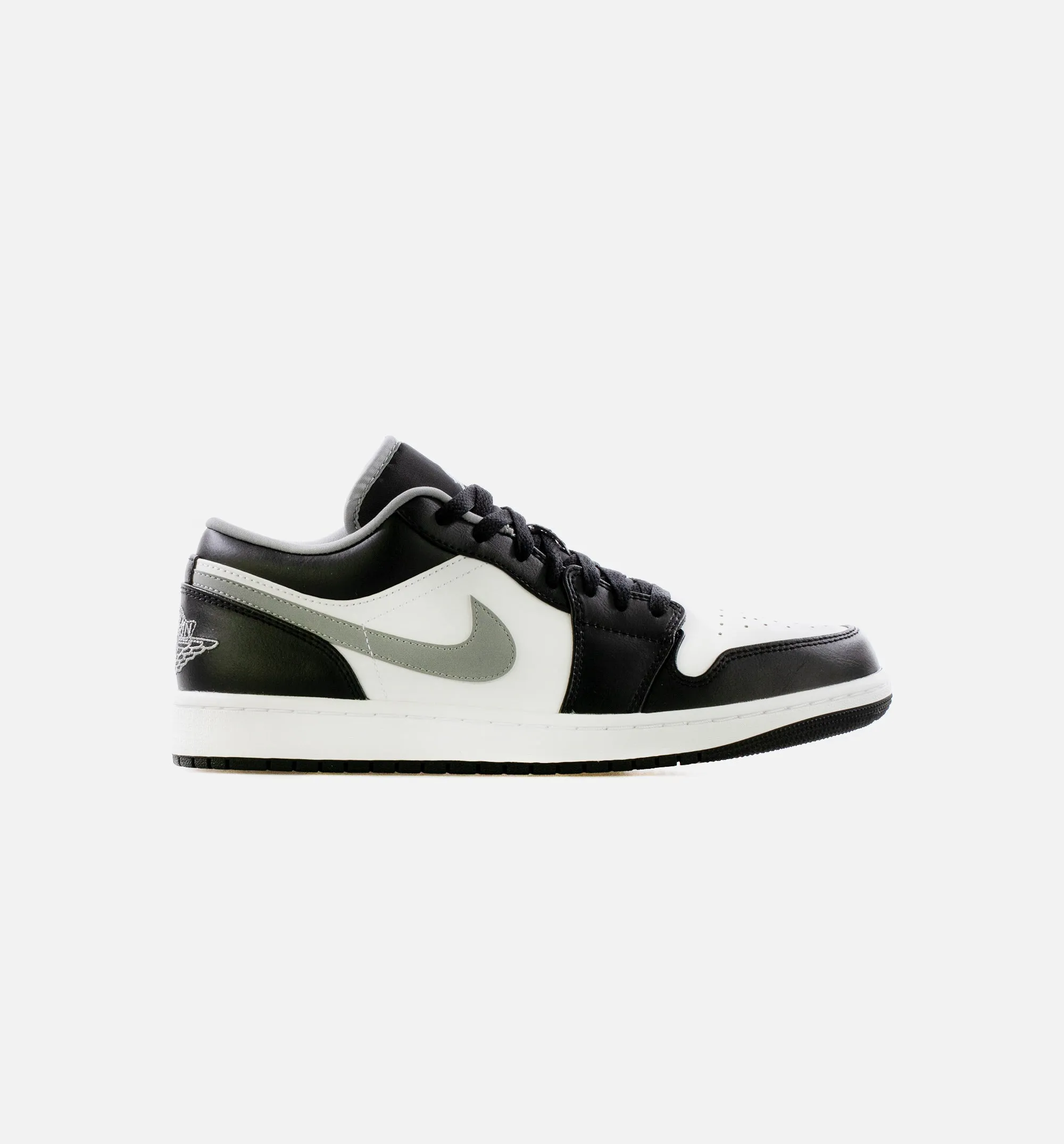 Air Jordan 1 Low Mens Lifestyle Shoe - Black/White/Particle Grey Limit One Per Customer