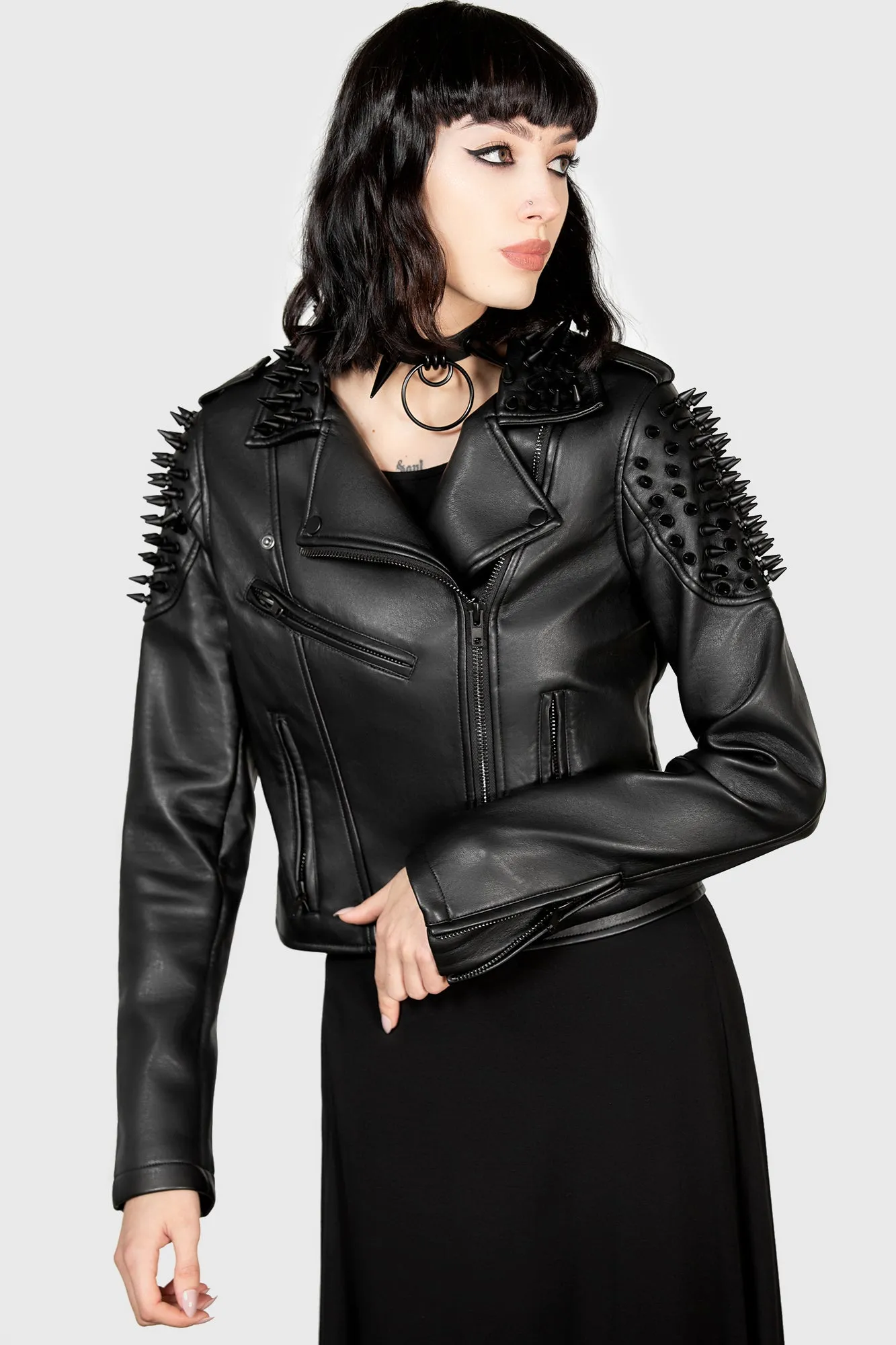 Black Magic Biker Jacket