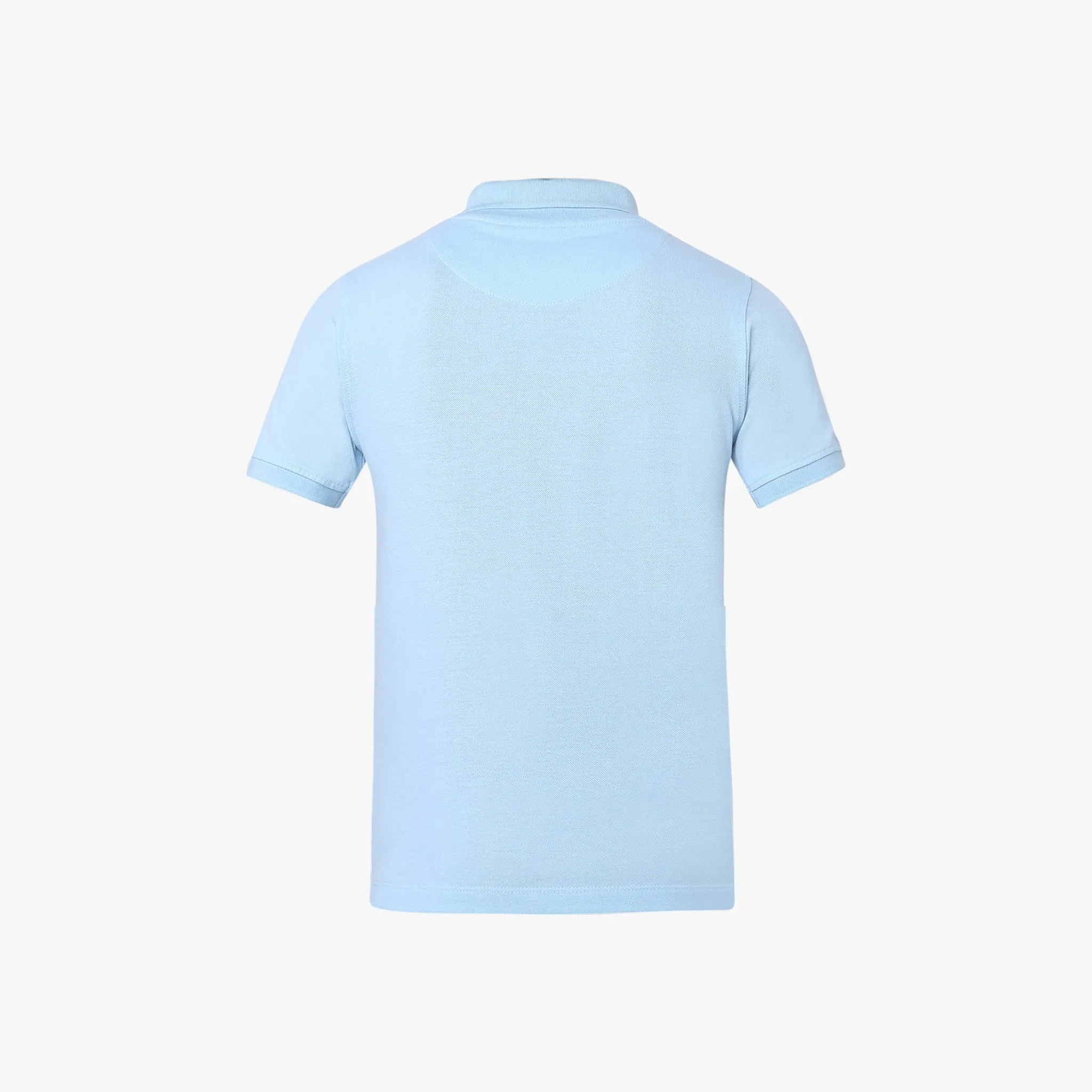 Boy's Regular Fit Solid Polo T-Shirt