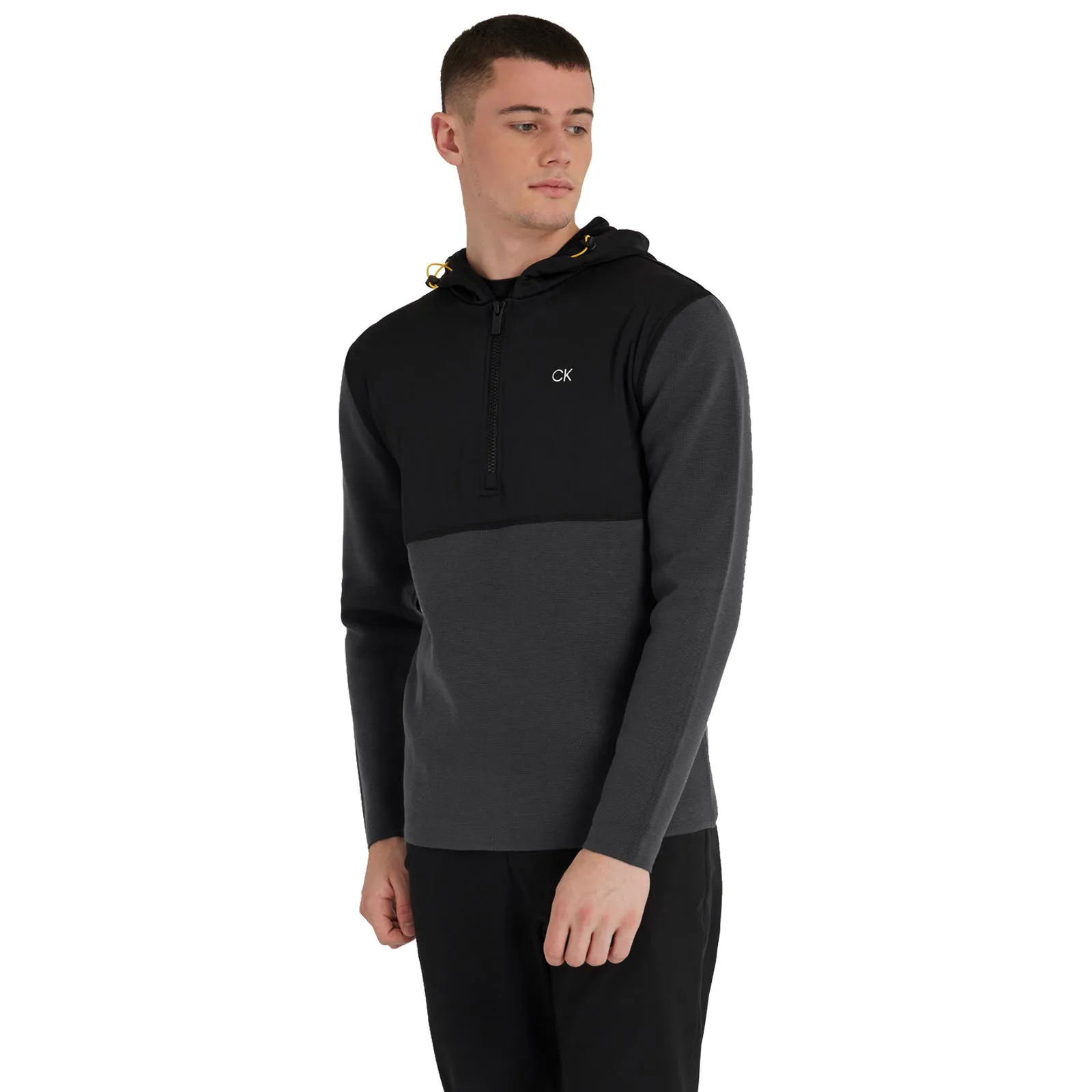 Calvin Klein Mens Yosemite Half Zip Hoodie