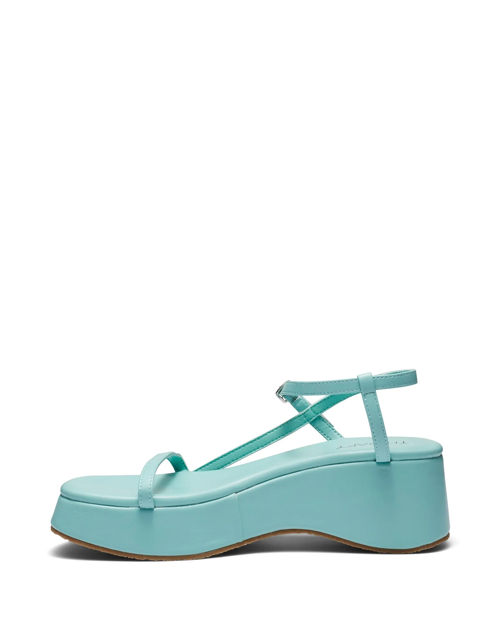 Claudia Platform Sandal Seafoam