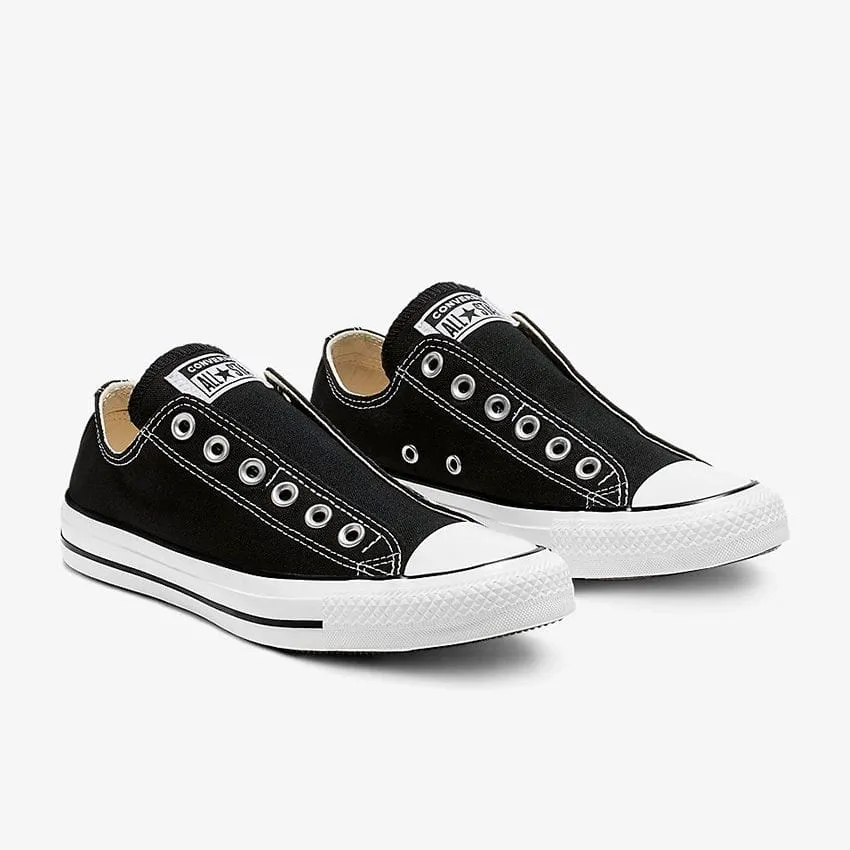 CONVERSE MEN'S CHUCK TAYLOR ALL STAR SLIP-ON BLACK SHOES