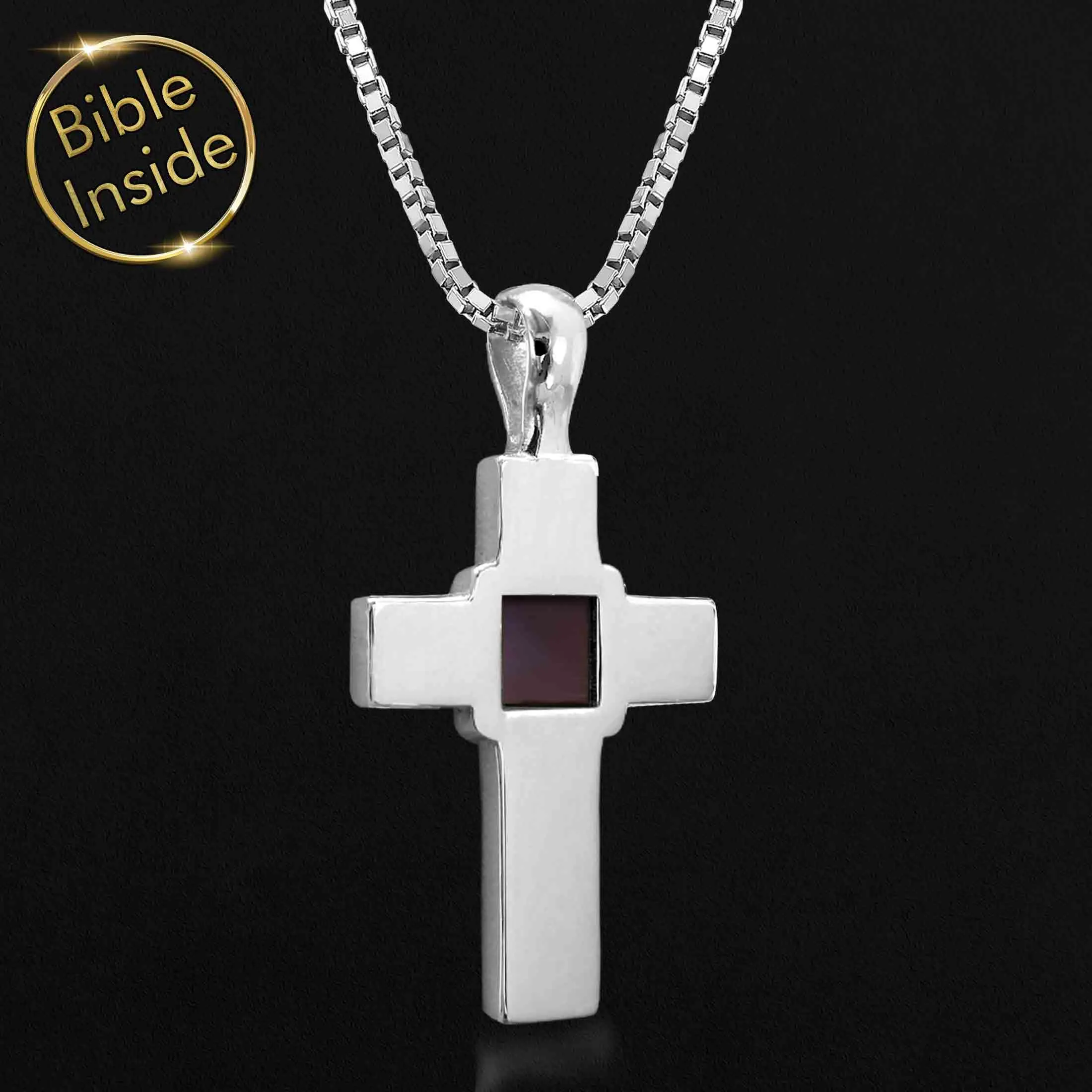 Cross Necklace with the Entire Bible