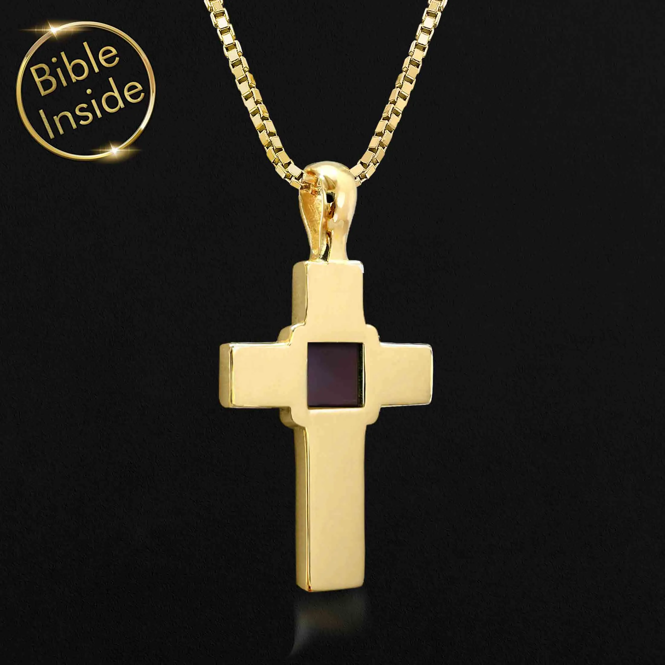 Cross Necklace with the Entire Bible