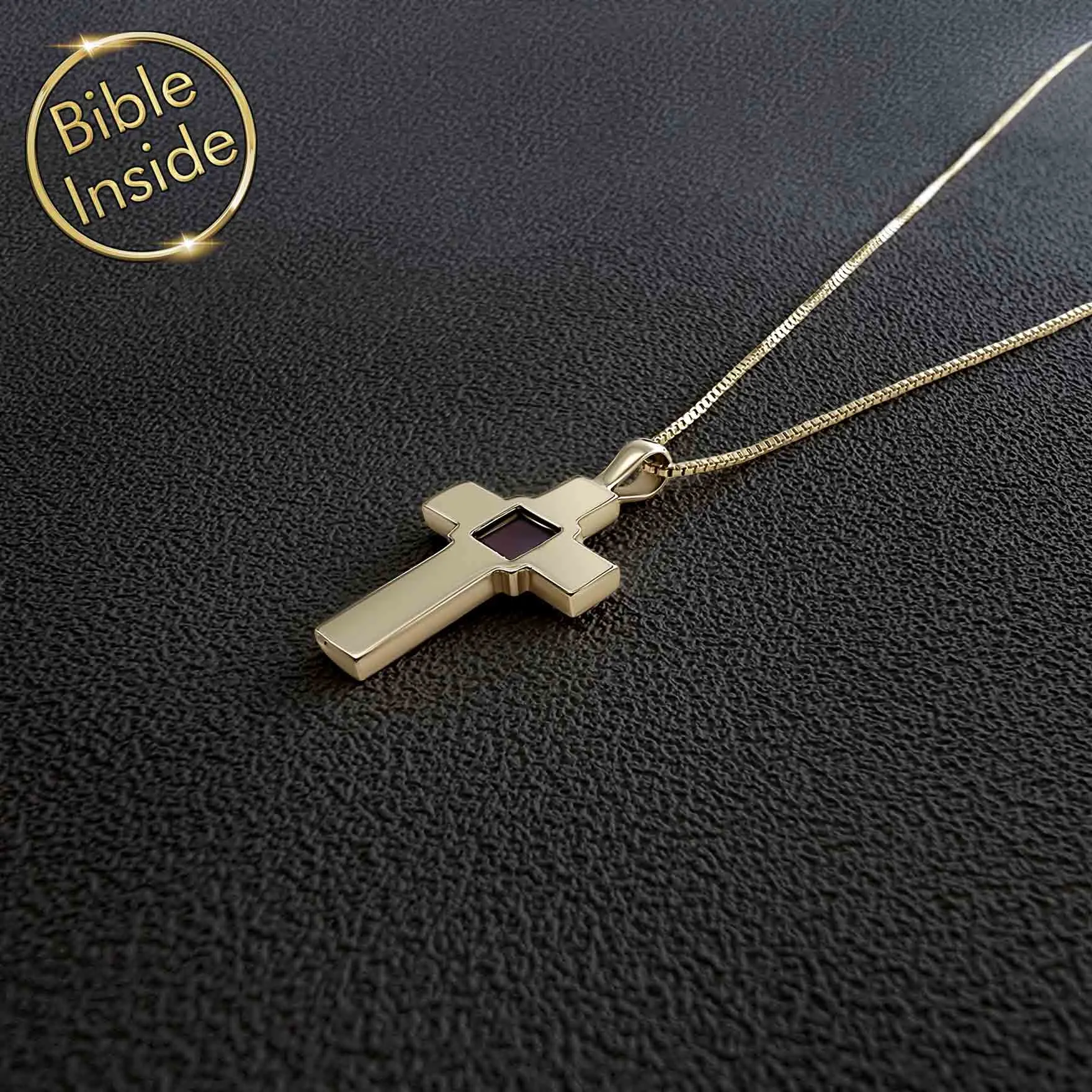 Cross Necklace with the Entire Bible