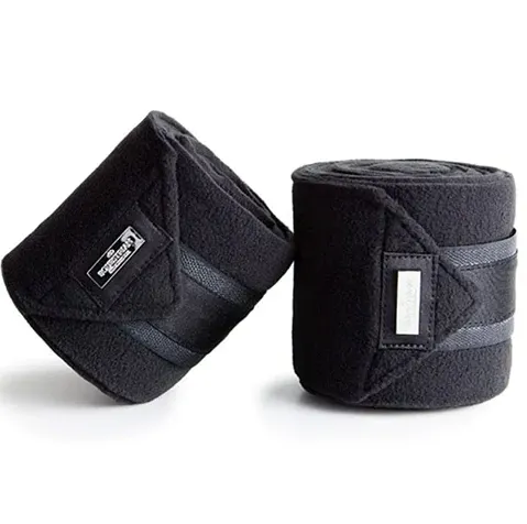 EQUESTRIAN STOCKHOLM BLACK EDITION POLO WRAPS