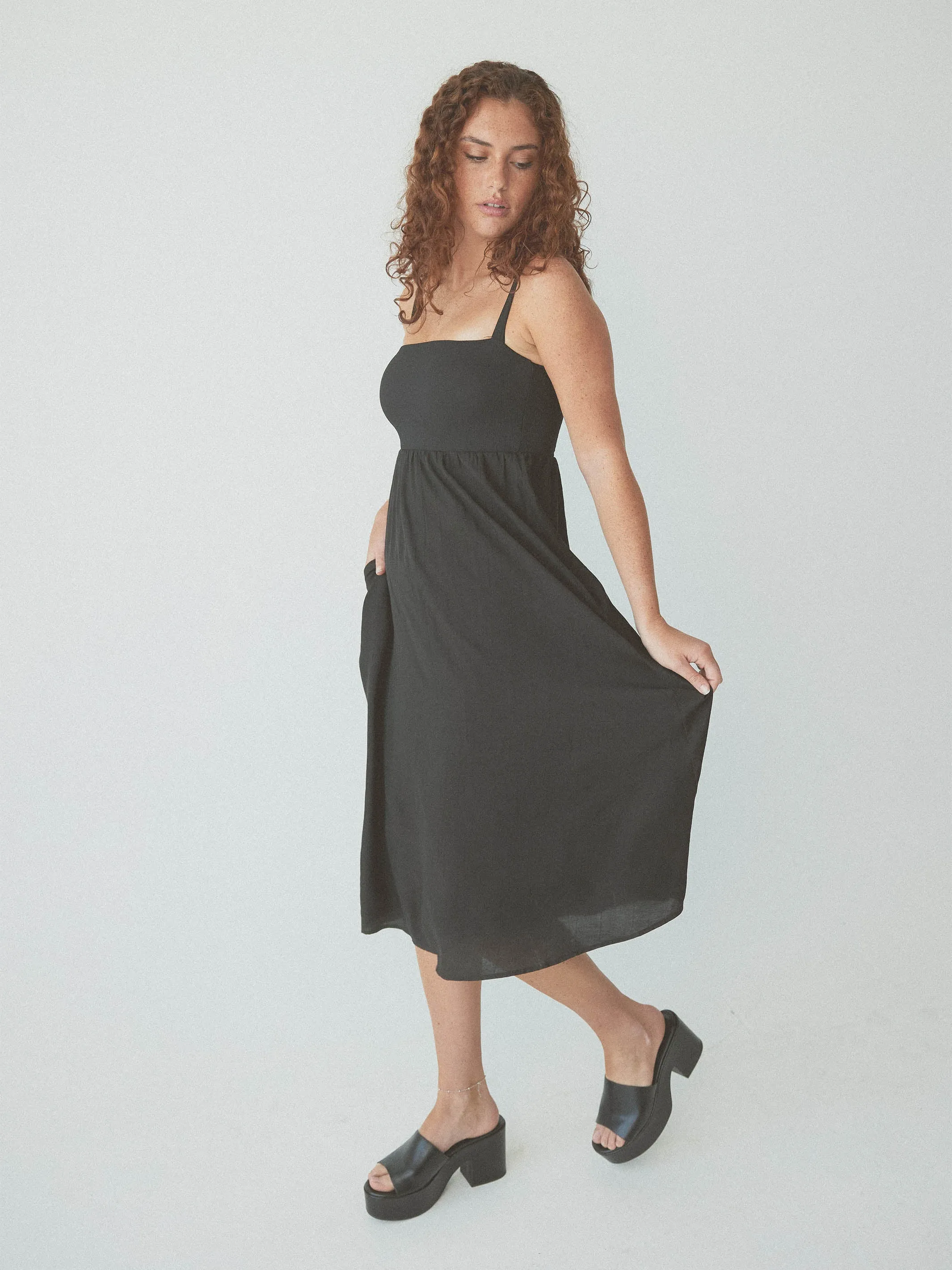 Flowy Tank Midi Brami Dress