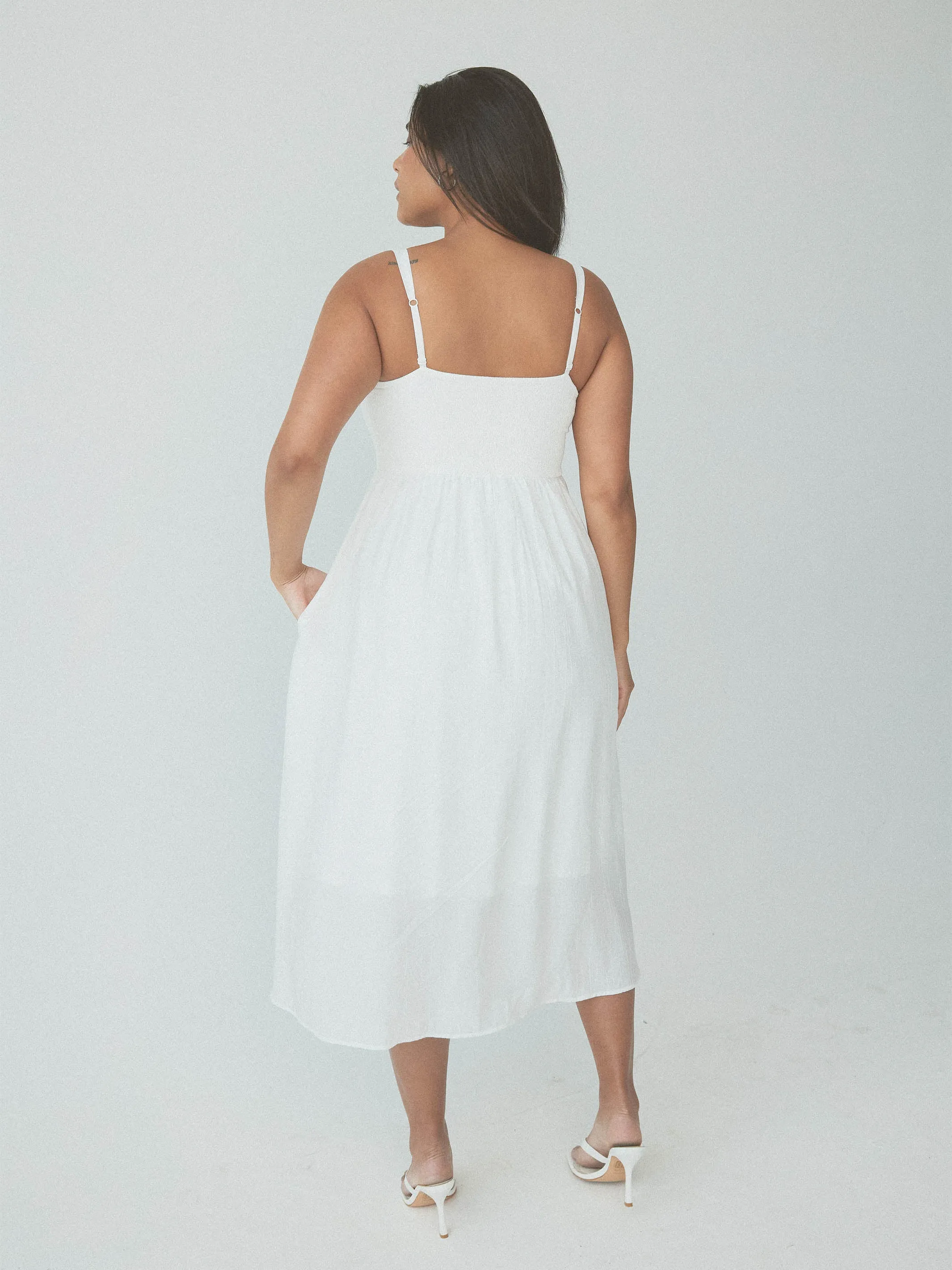 Flowy Tank Midi Brami Dress