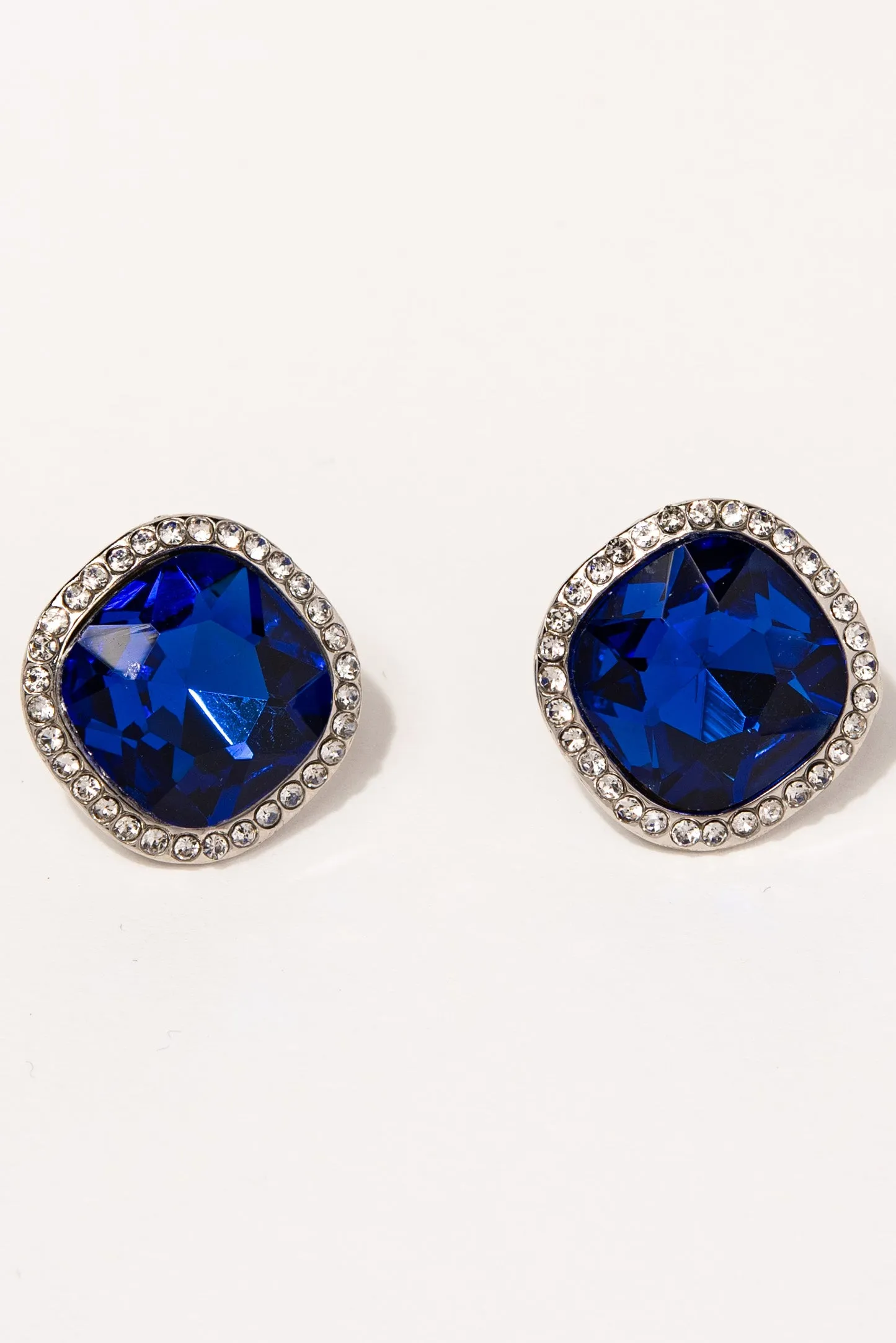 Gemma Diamond Halo Stud Earrings