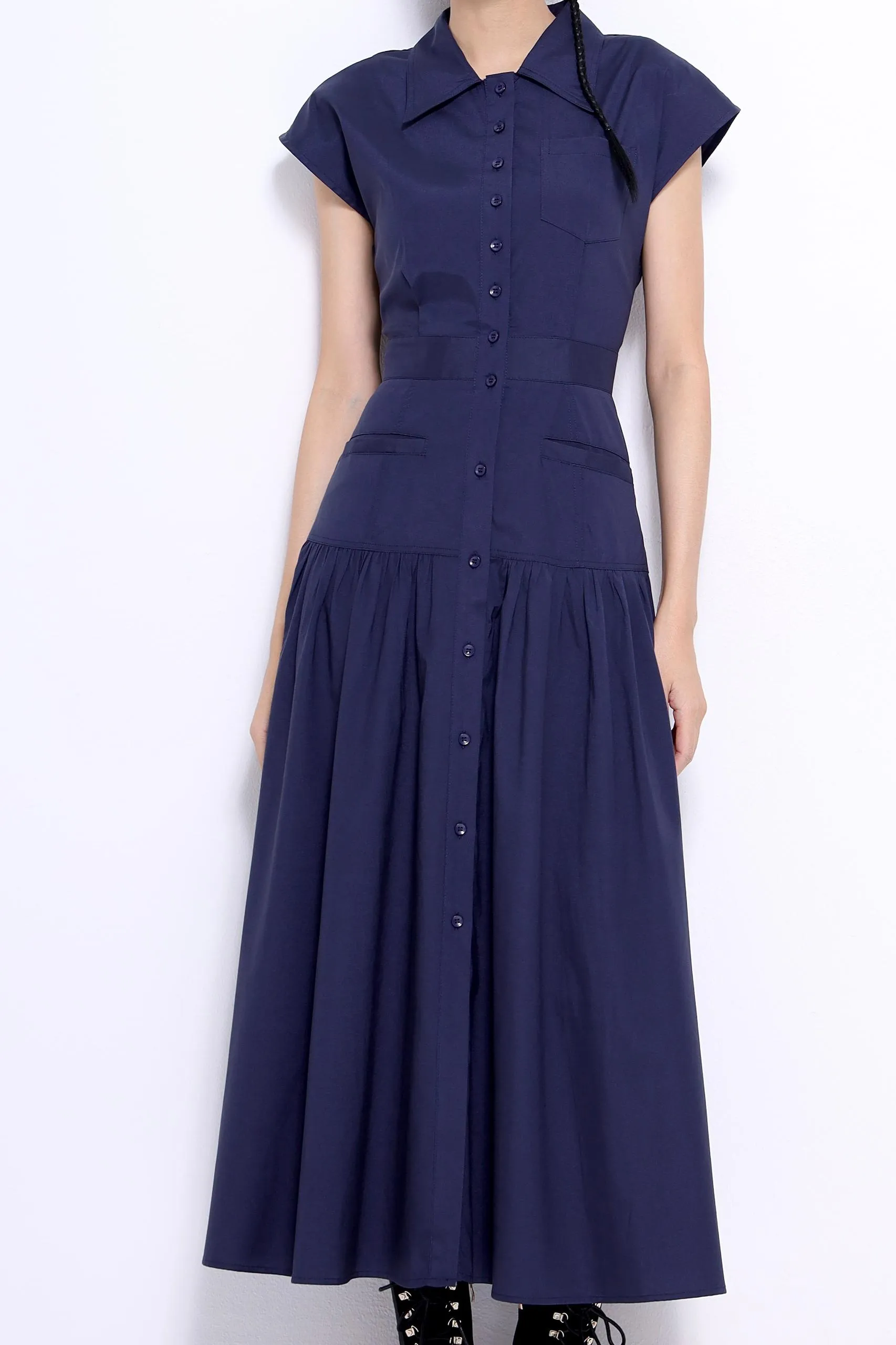 Hannah Drop Waist Maxi Dress