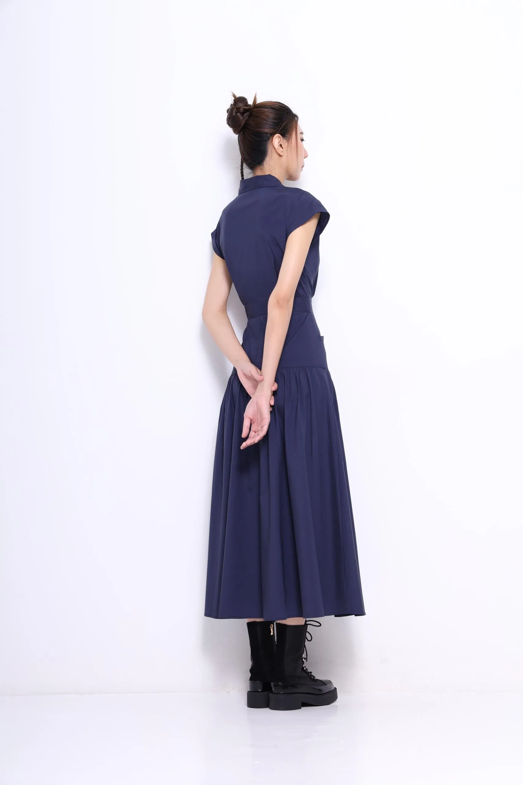 Hannah Drop Waist Maxi Dress