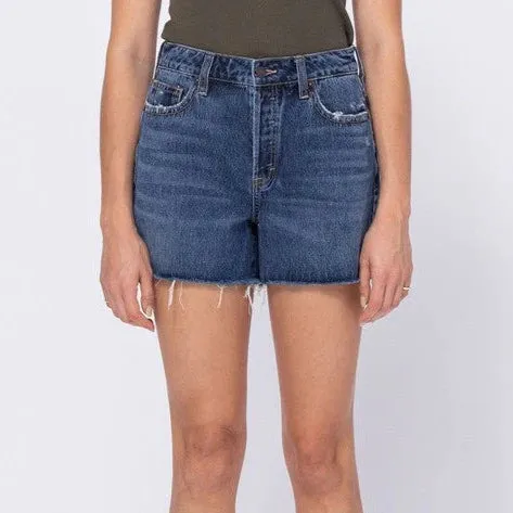 Hidden Clean Cut Mom Shorts