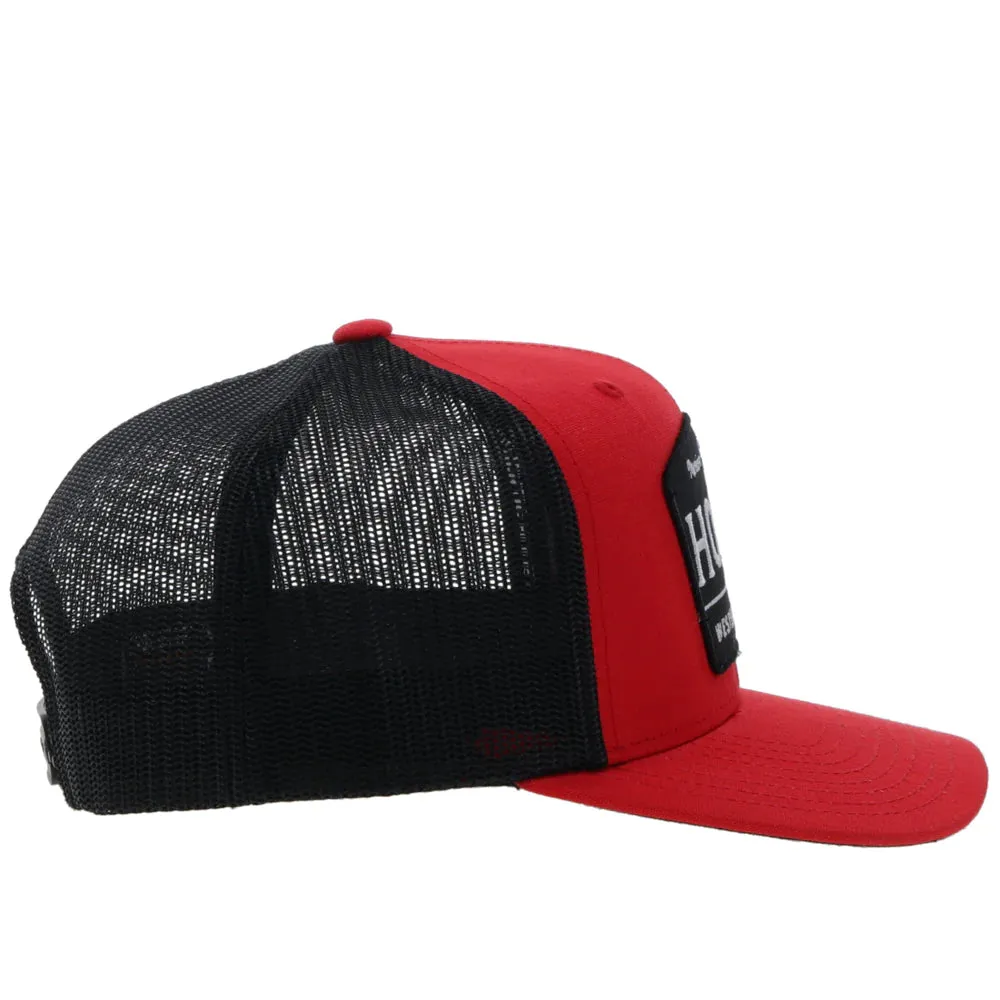 HOOEY TRIP RED/BLACK HAT