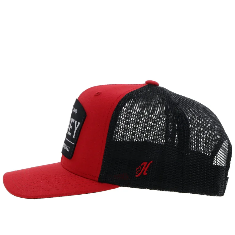 HOOEY TRIP RED/BLACK HAT