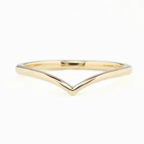 Ivy Chevron Petite Ring