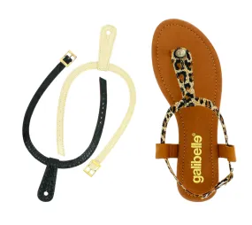 Karina Pack - Gold, Black and Leopard Straps