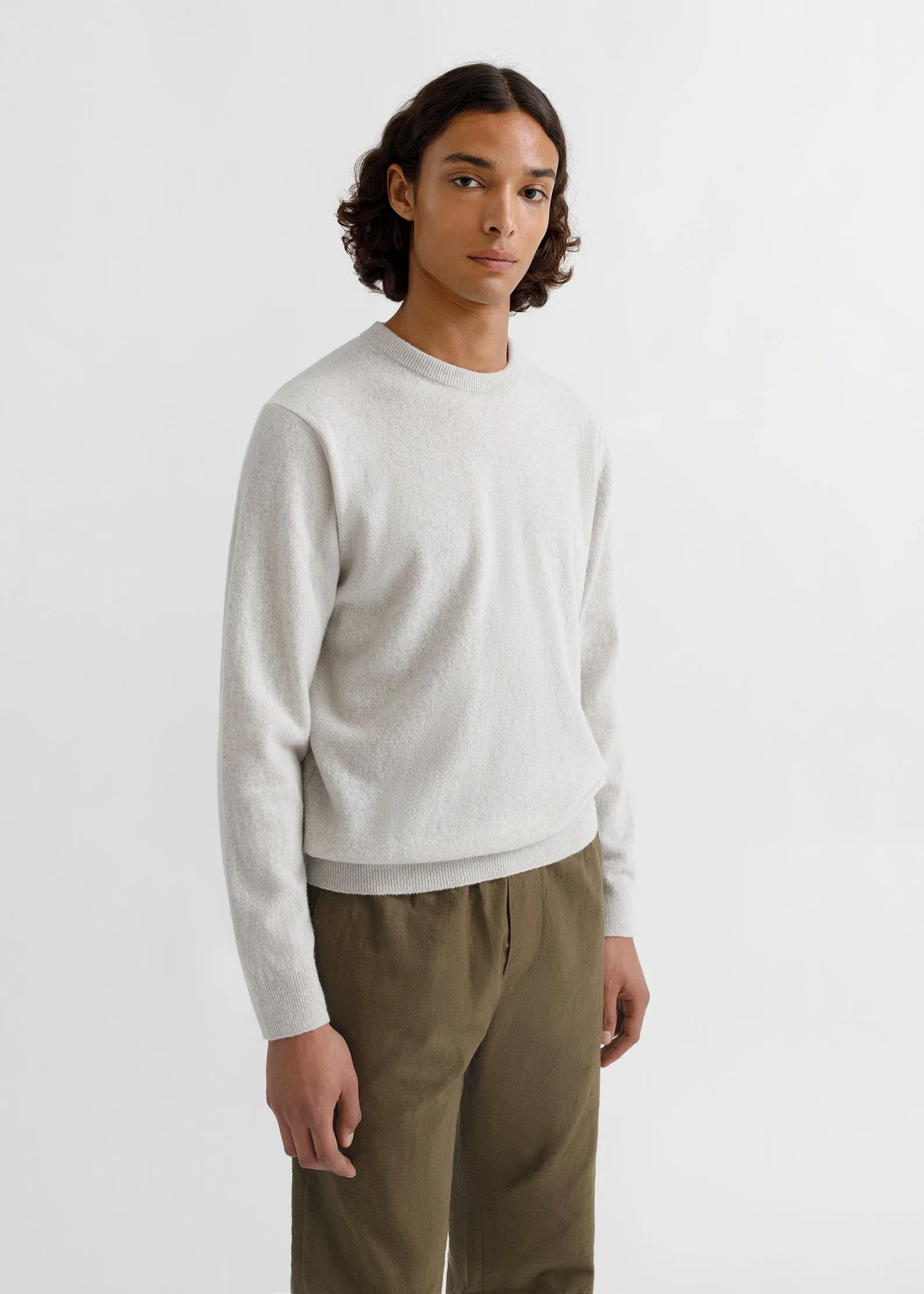 Lambswool Sweater Grey - Final Sale