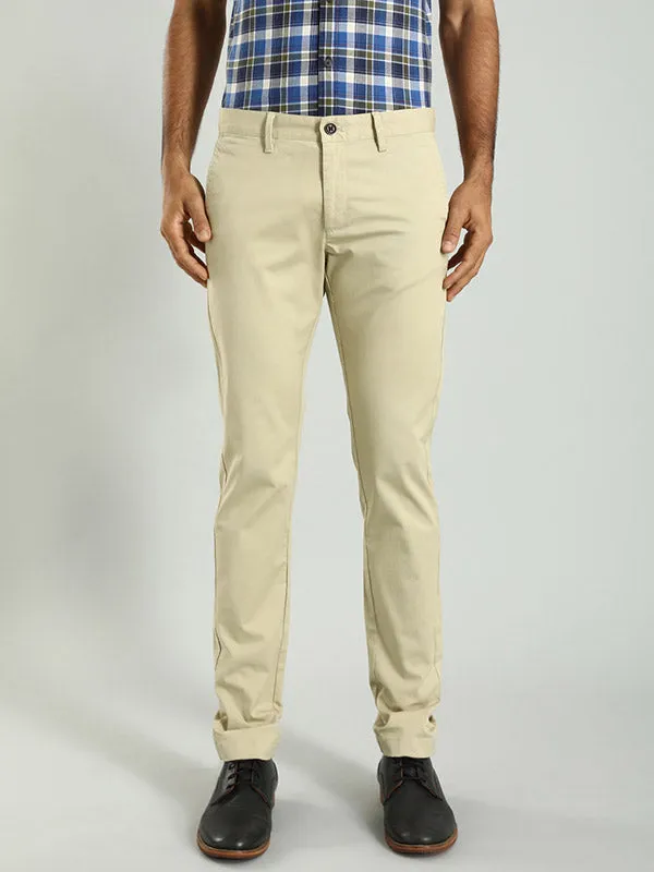 Men Brooklyn Fit Cotton Stretch Trouser