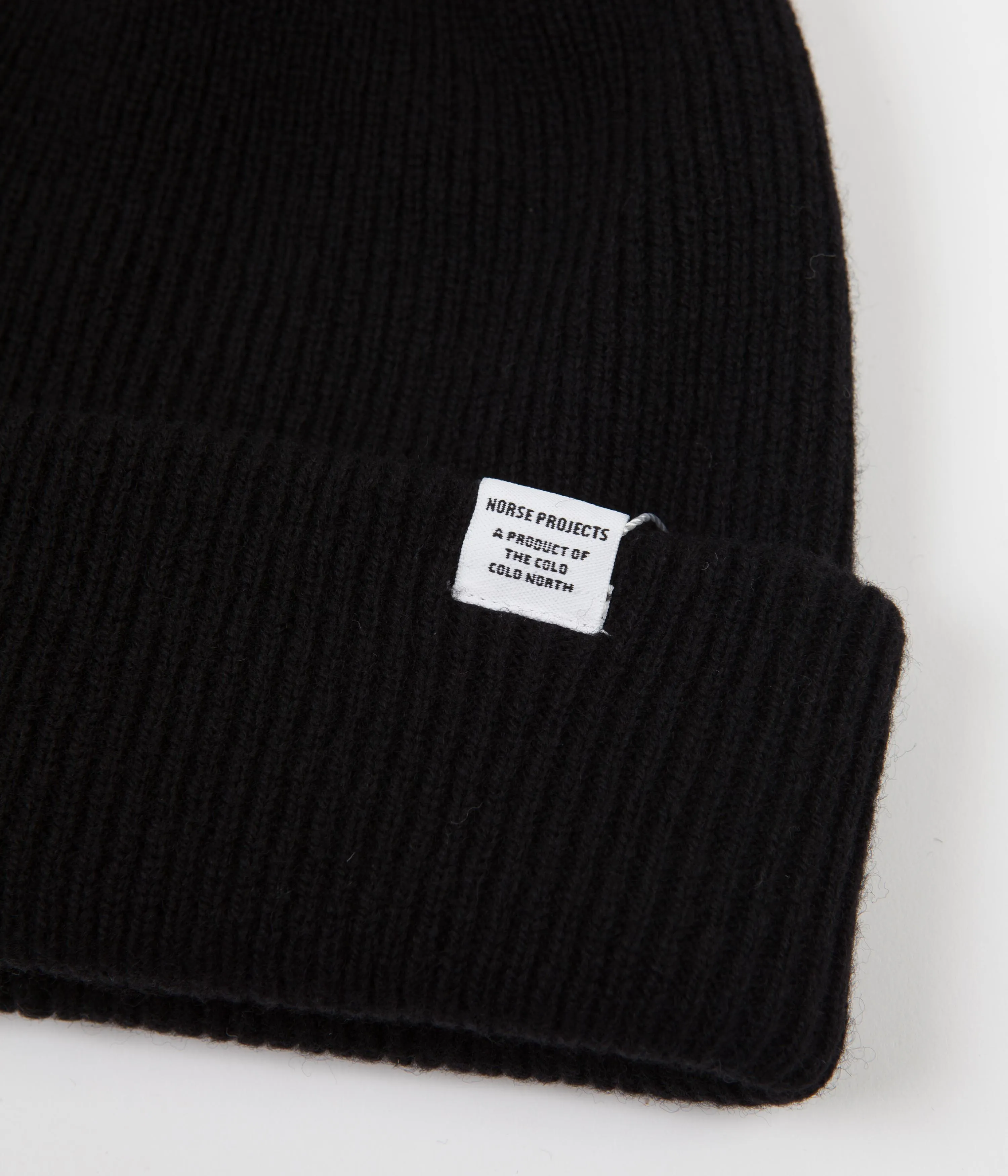 Norse Projects Norse Beanie - Black