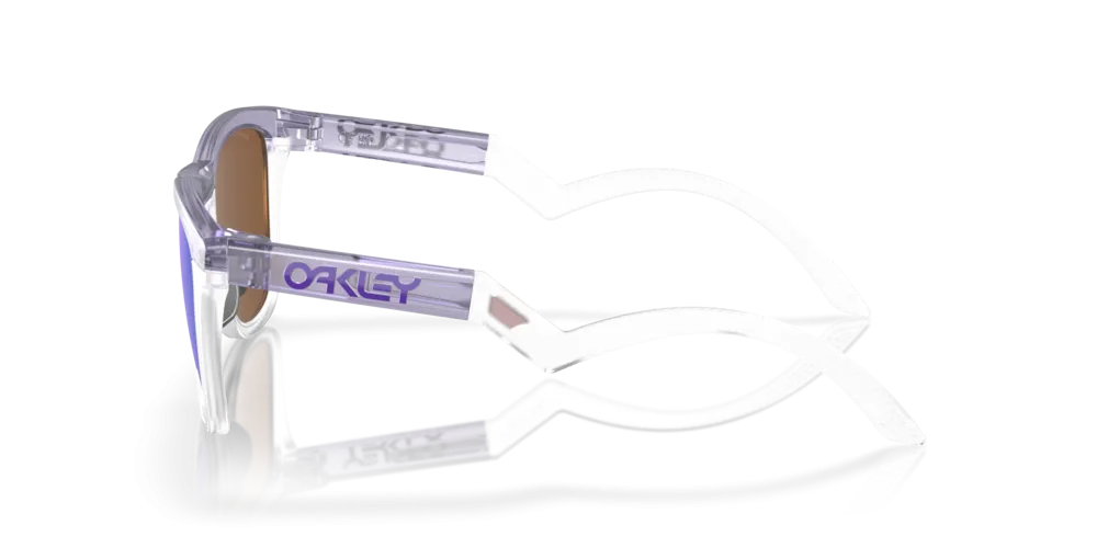 Oakley Frogskins Prizm Violet Lenses Matte Lilac/Prizm Clear Frame