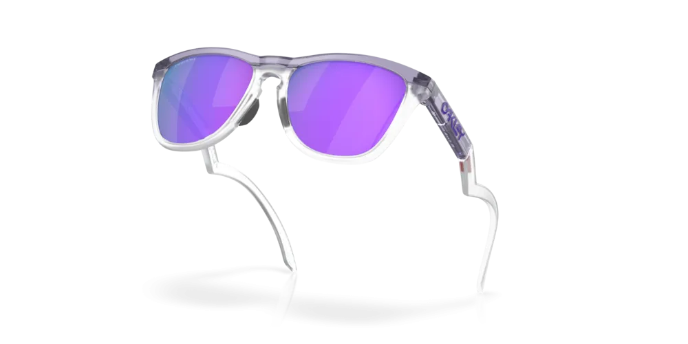 Oakley Frogskins Prizm Violet Lenses Matte Lilac/Prizm Clear Frame