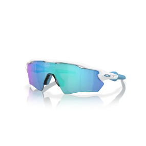 Oakley Radar EV XS Path Prizm Sapphire Lenses Polished White Frame