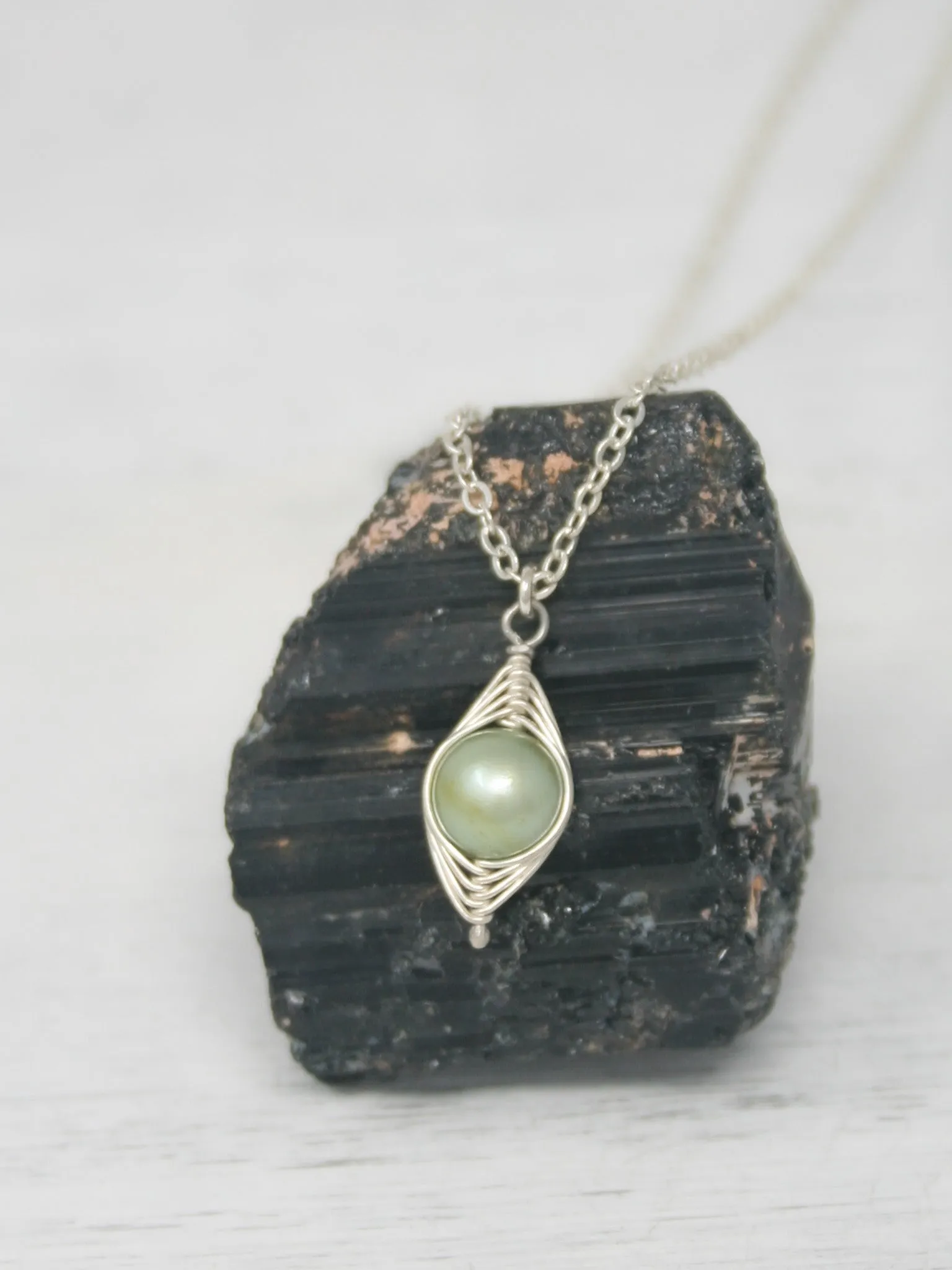 One pea in a pod necklace [made to order]