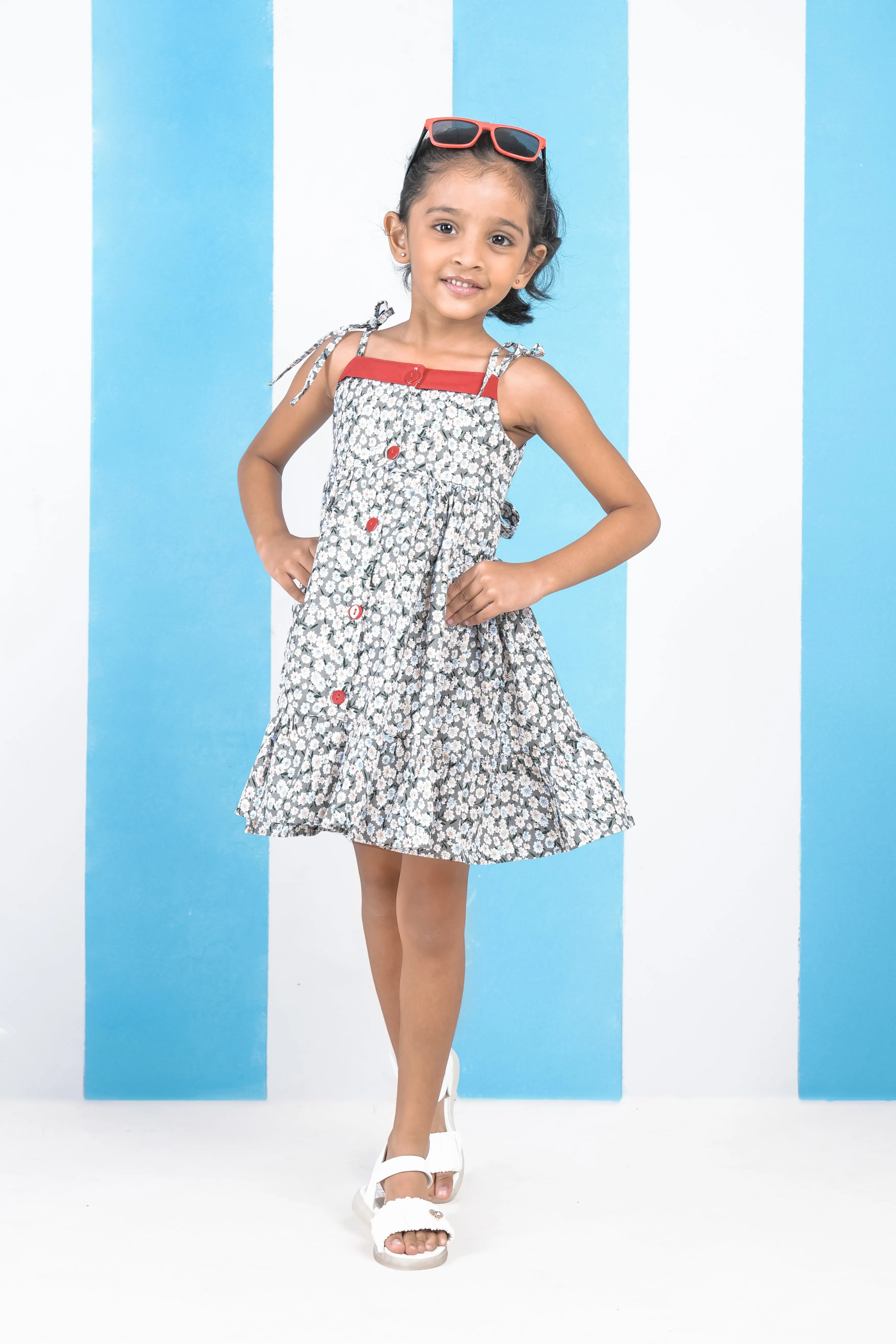 Ozone Kids Girls Casual Frock