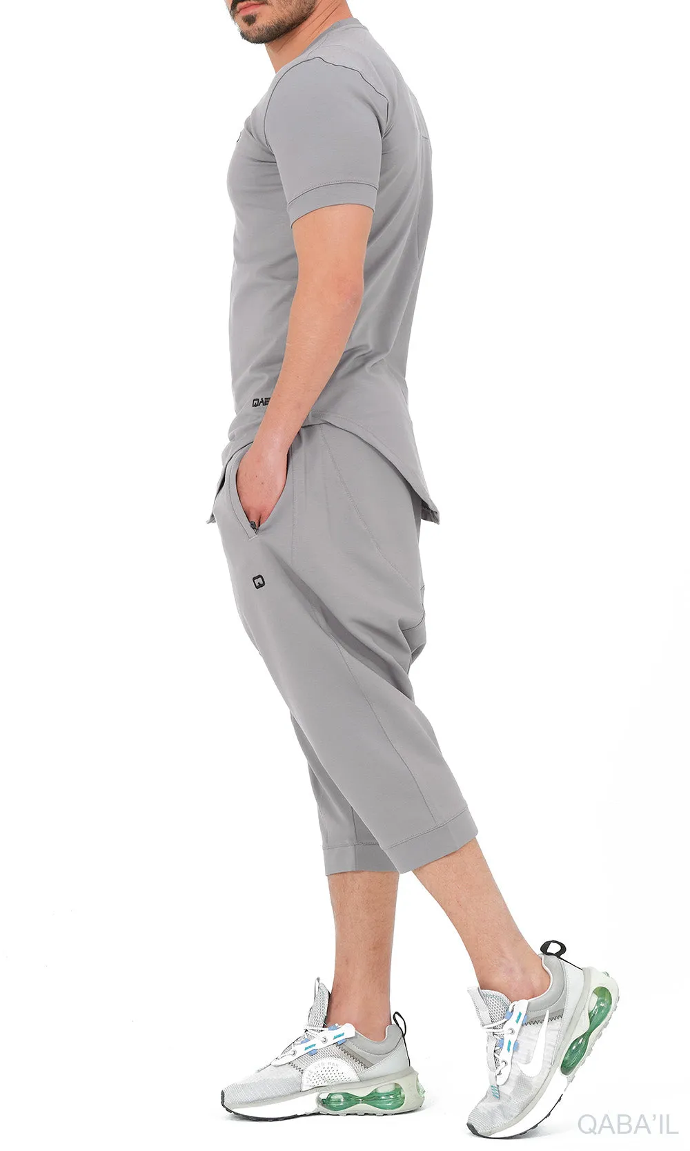 QL Relaxed Fit Nautik Set in Light Grey