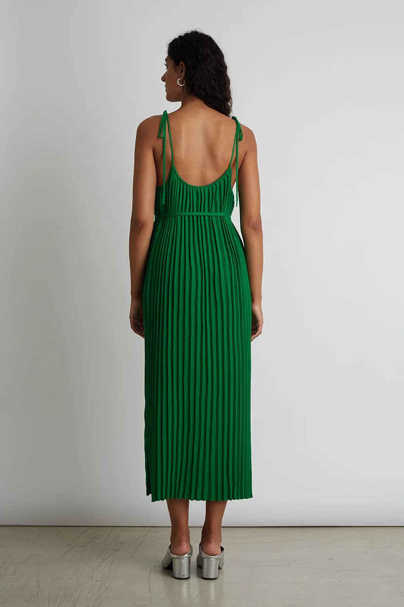 SIMONE DRESS | KELLY GREEN