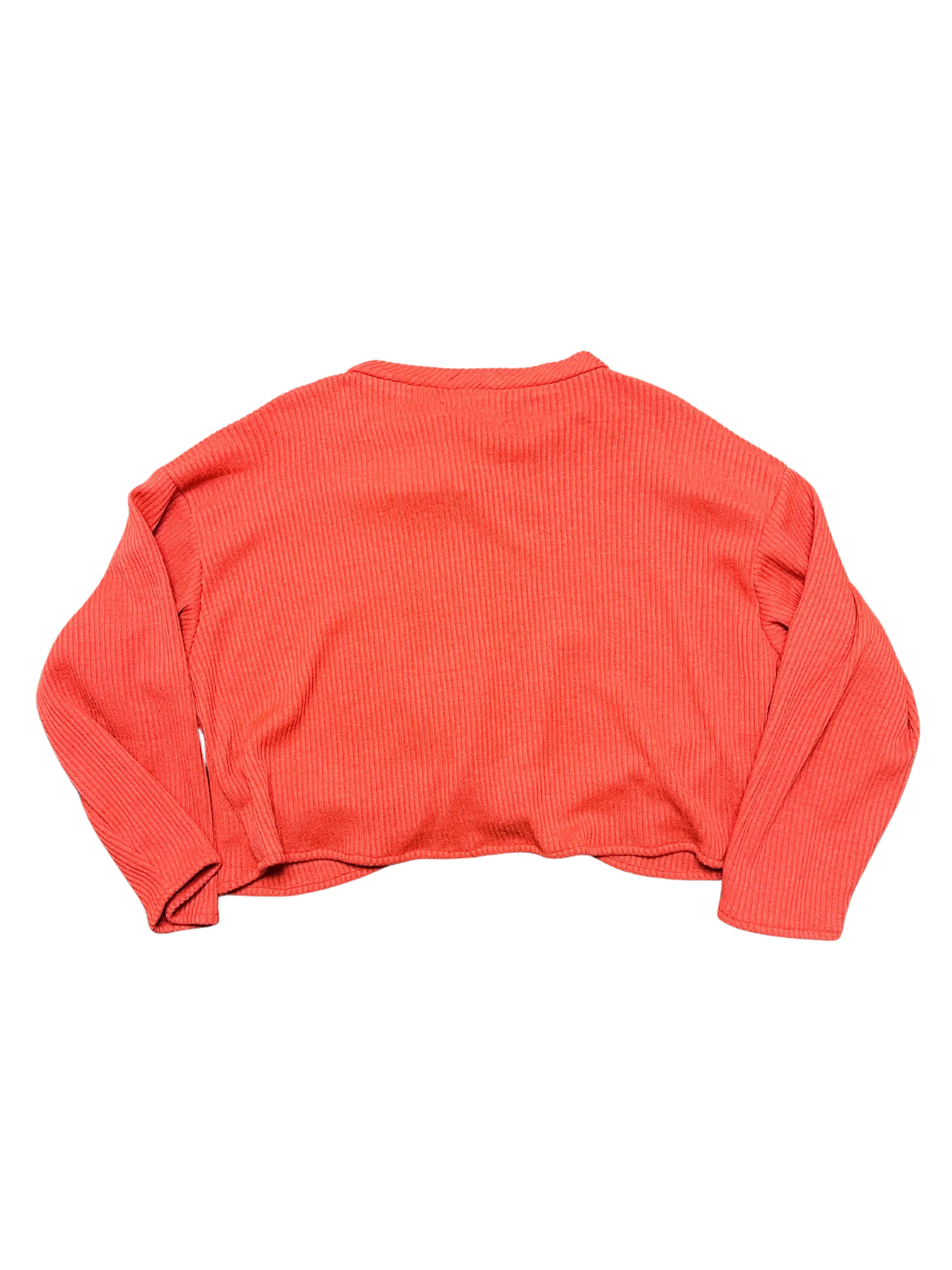 Size 18 - Kuwaii Orange Rib Knit Top