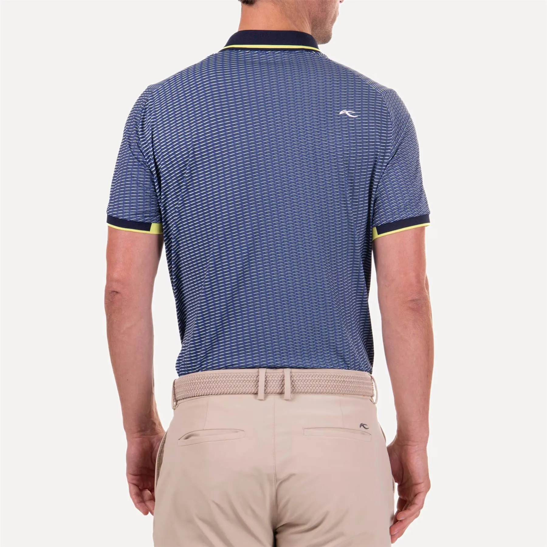 Spot Printed Polo Atlanta Blue/Blue Fog - SS24