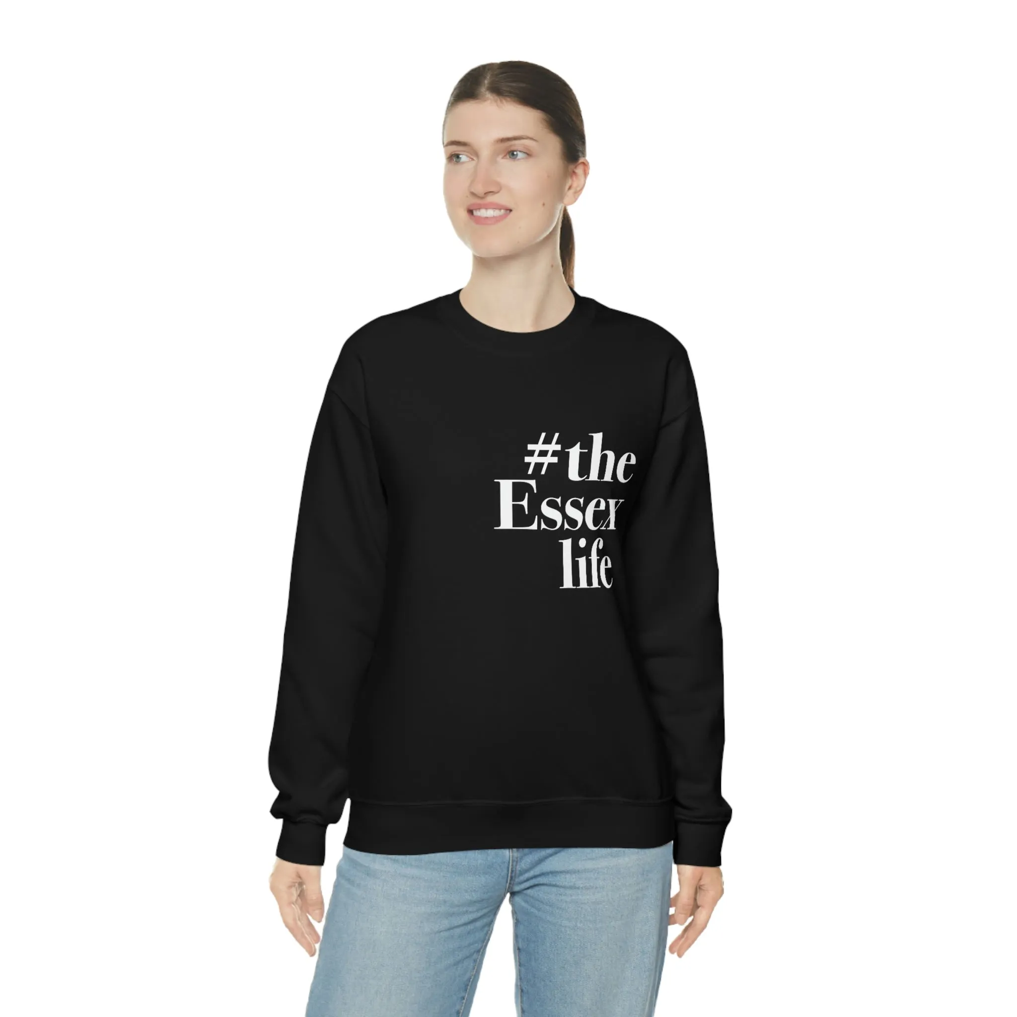 #theessexlife Unisex Heavy Blend™ Crewneck Sweatshirt