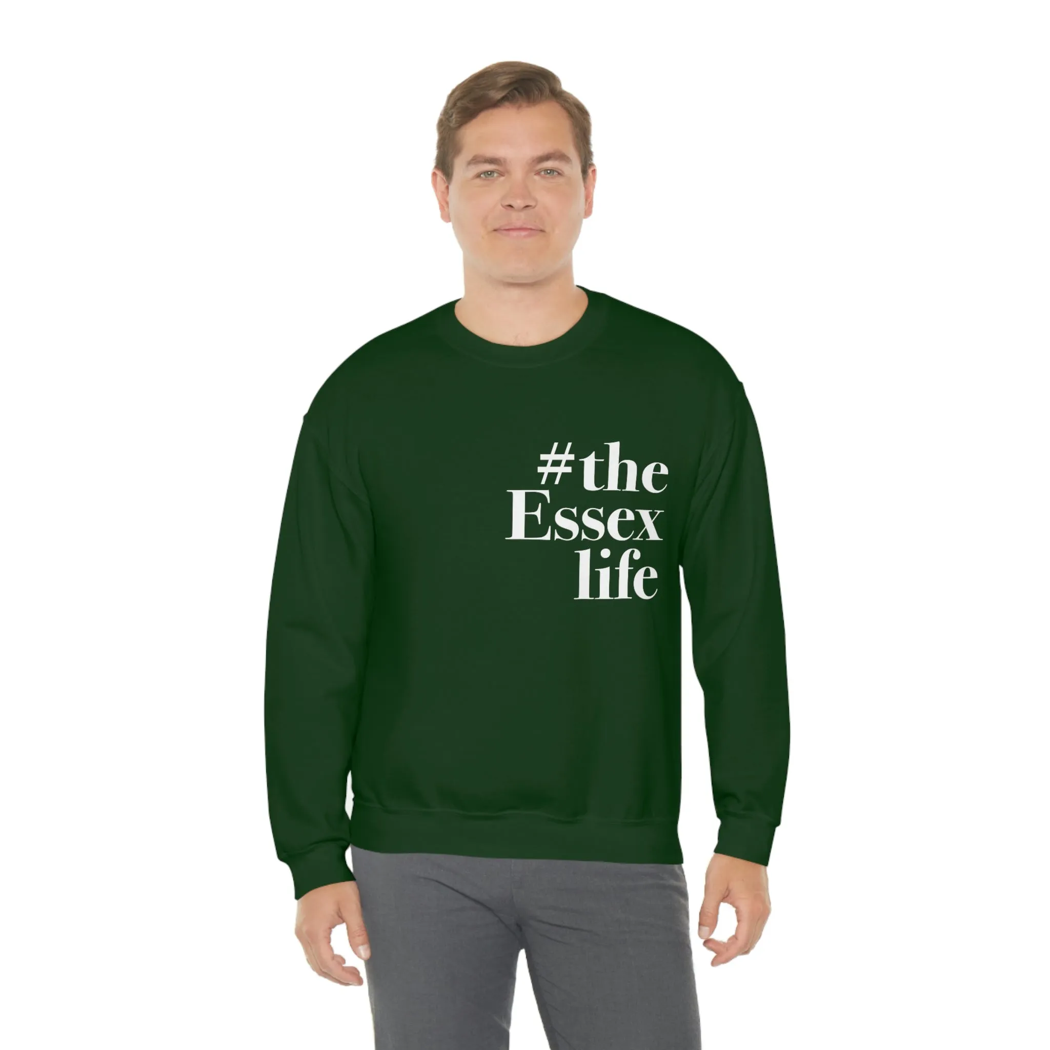 #theessexlife Unisex Heavy Blend™ Crewneck Sweatshirt