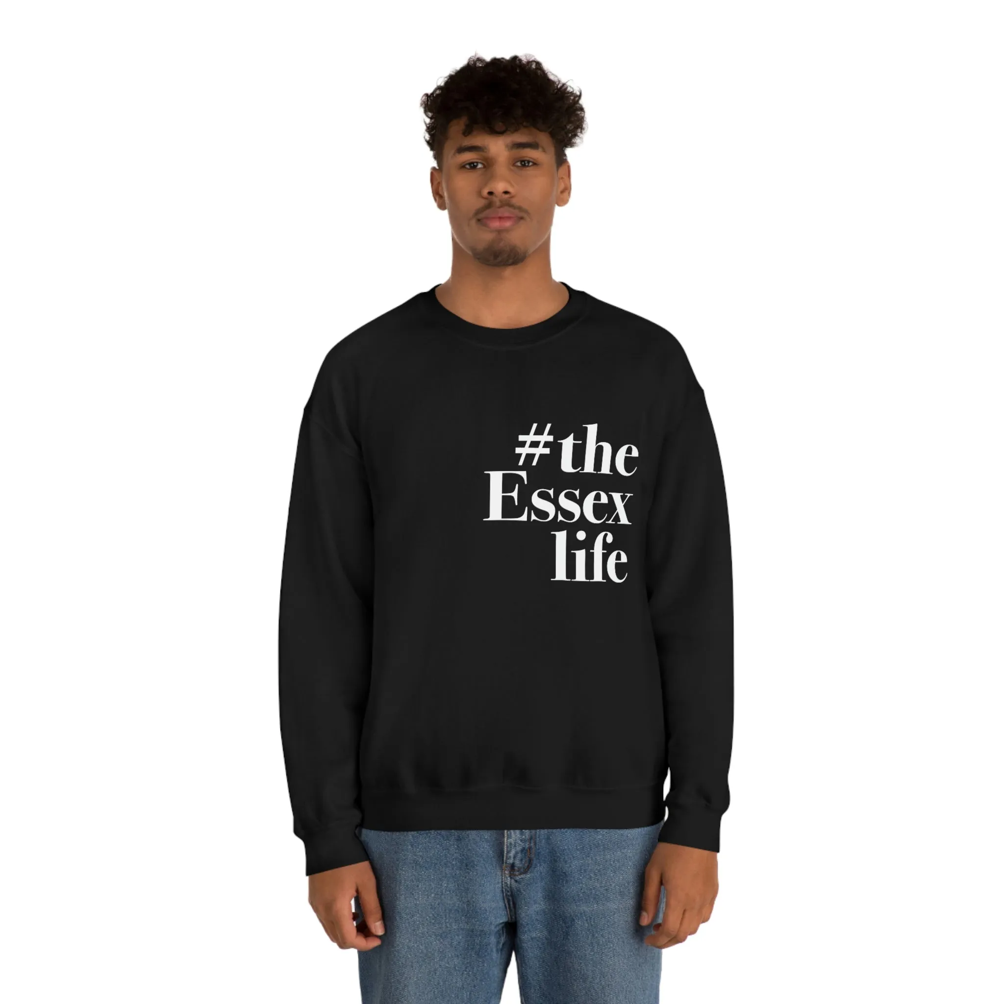 #theessexlife Unisex Heavy Blend™ Crewneck Sweatshirt