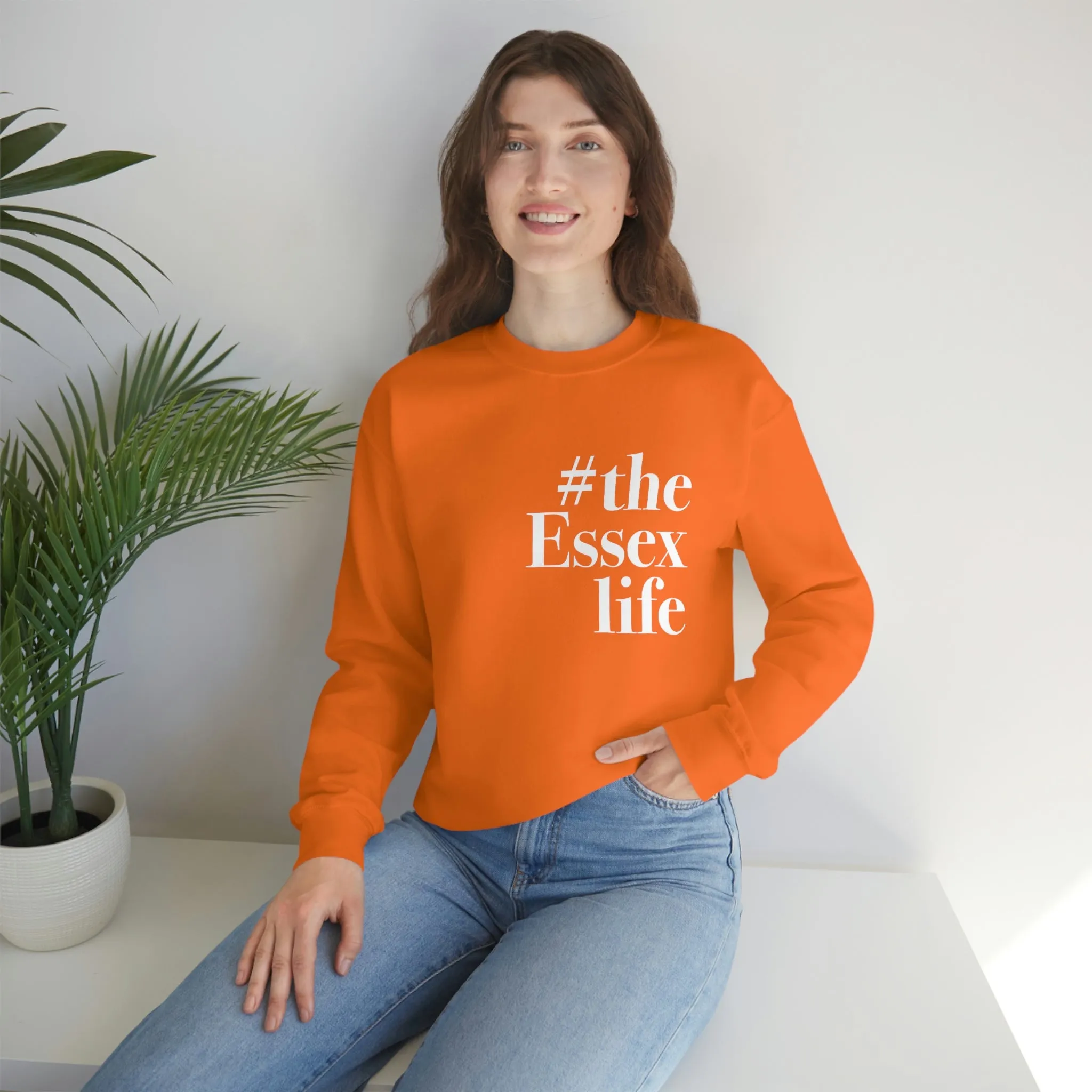 #theessexlife Unisex Heavy Blend™ Crewneck Sweatshirt