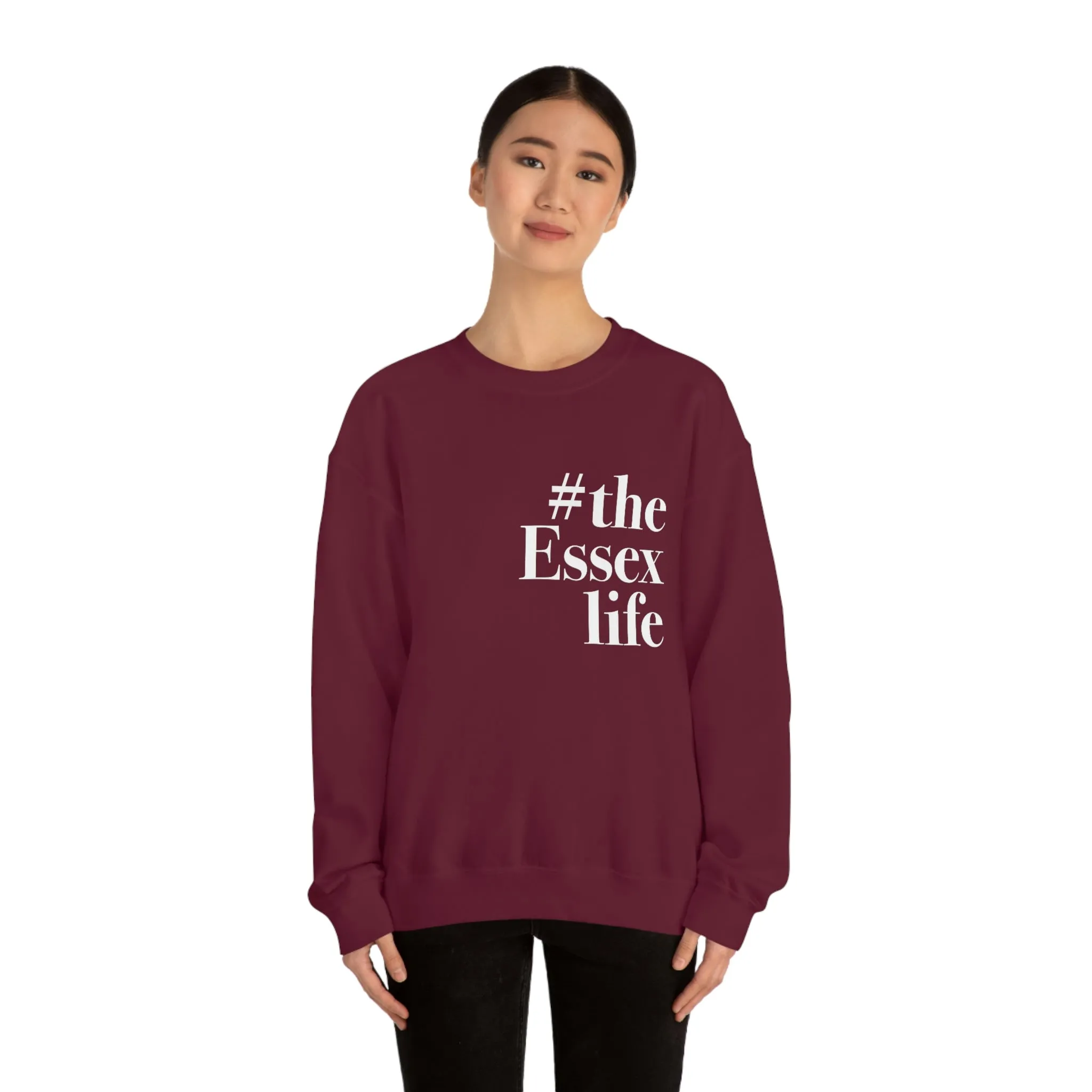 #theessexlife Unisex Heavy Blend™ Crewneck Sweatshirt