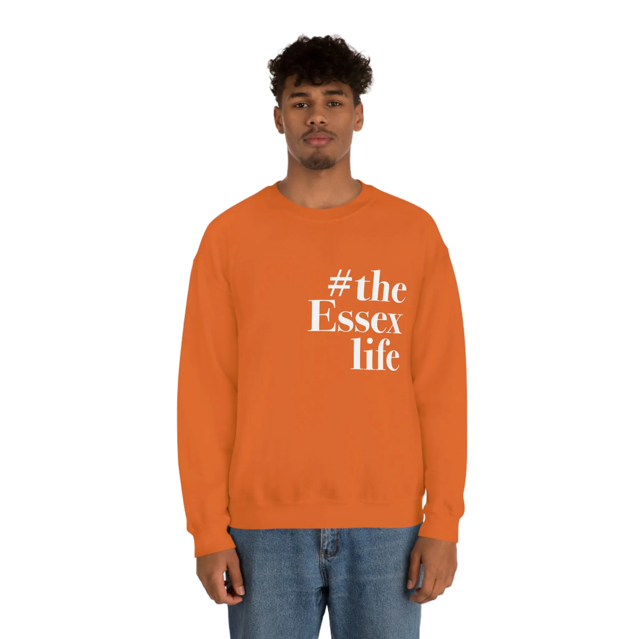 #theessexlife Unisex Heavy Blend™ Crewneck Sweatshirt