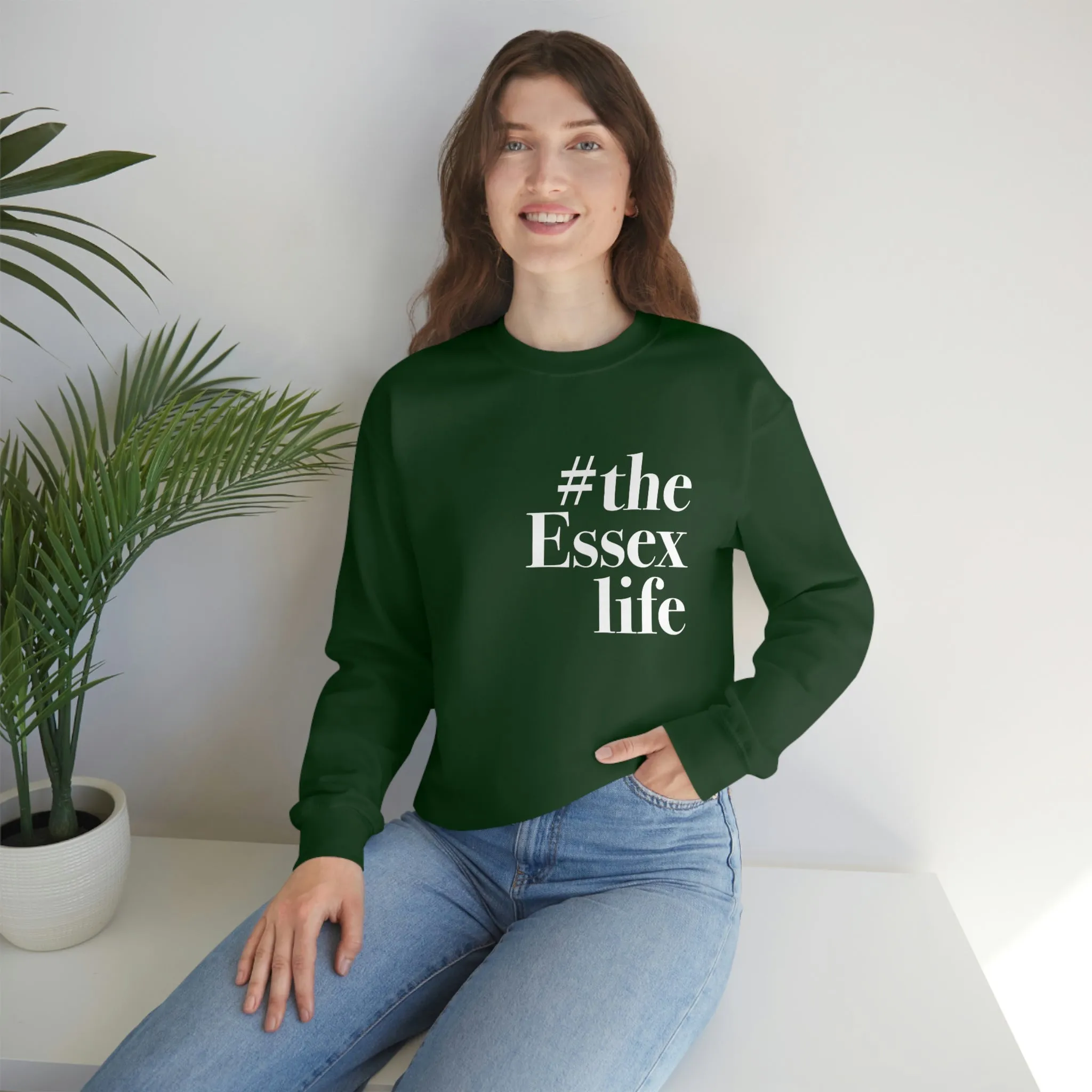 #theessexlife Unisex Heavy Blend™ Crewneck Sweatshirt