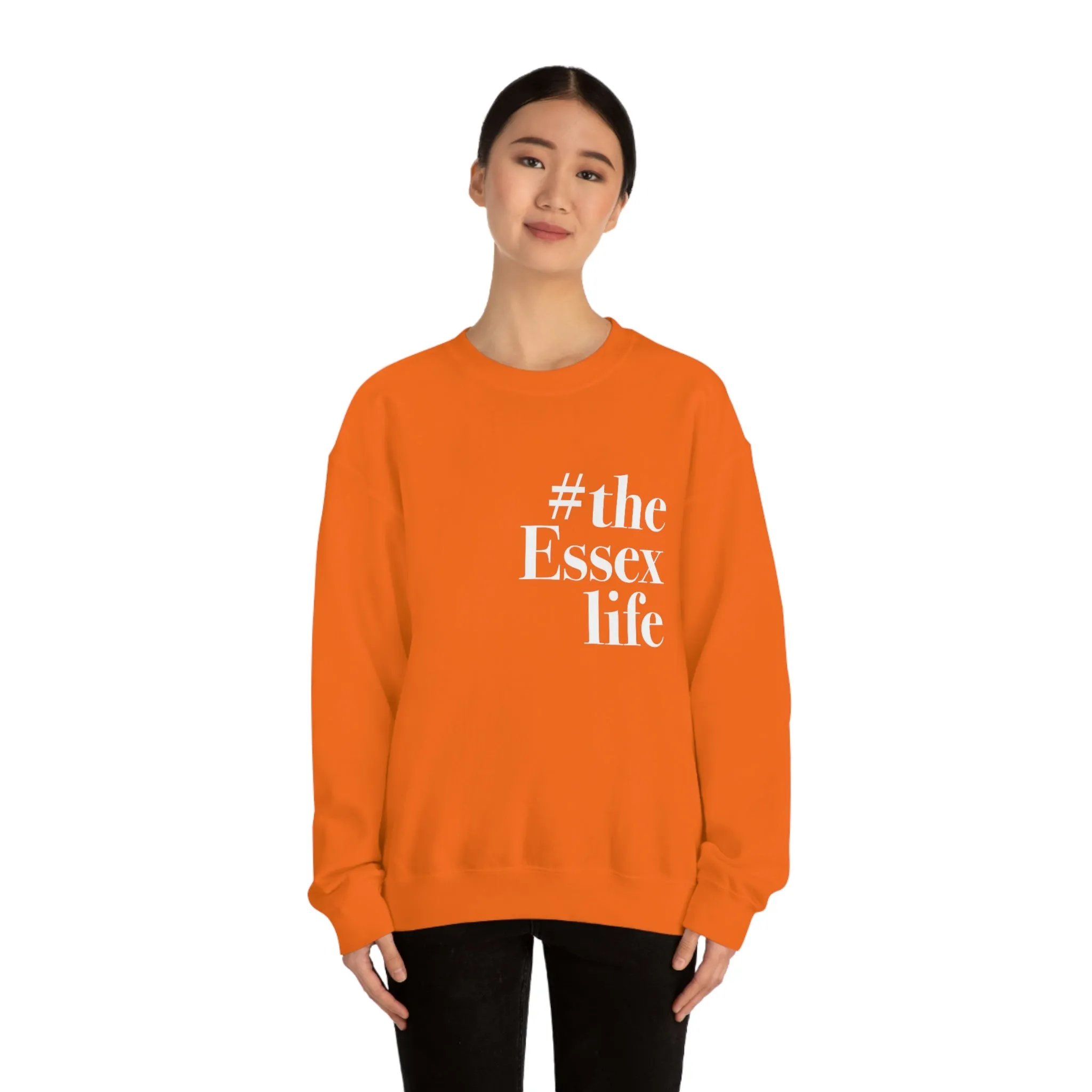 #theessexlife Unisex Heavy Blend™ Crewneck Sweatshirt