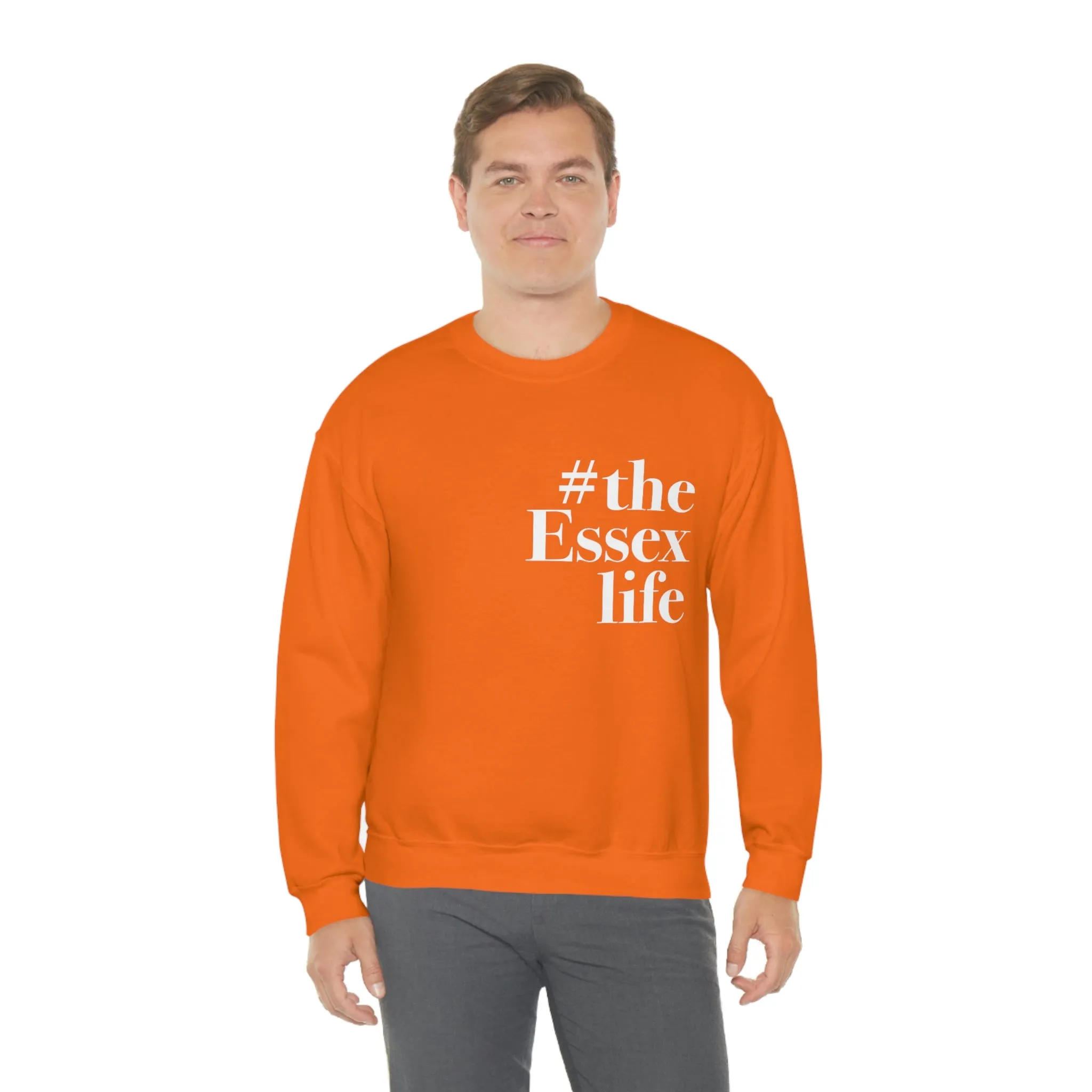 #theessexlife Unisex Heavy Blend™ Crewneck Sweatshirt