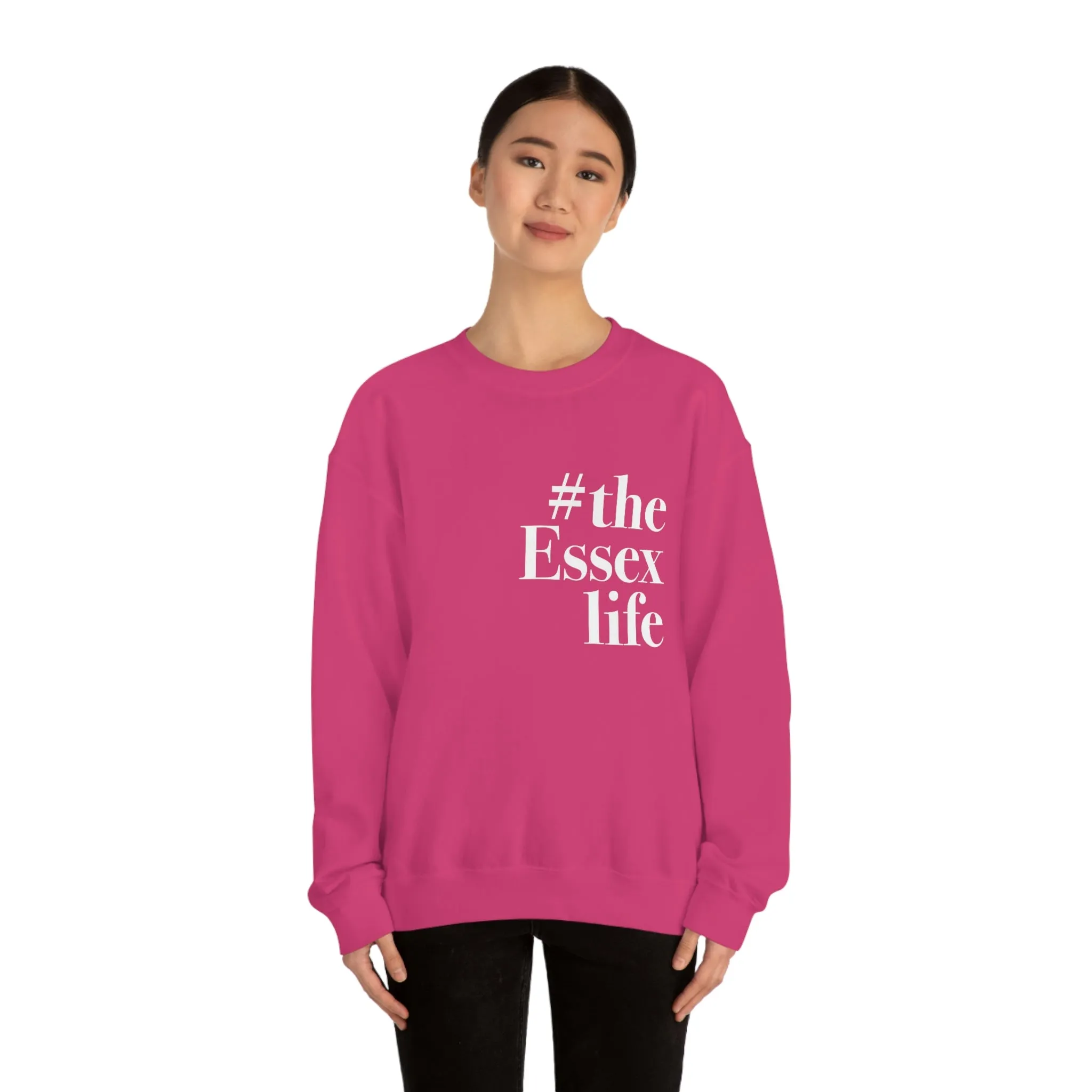 #theessexlife Unisex Heavy Blend™ Crewneck Sweatshirt