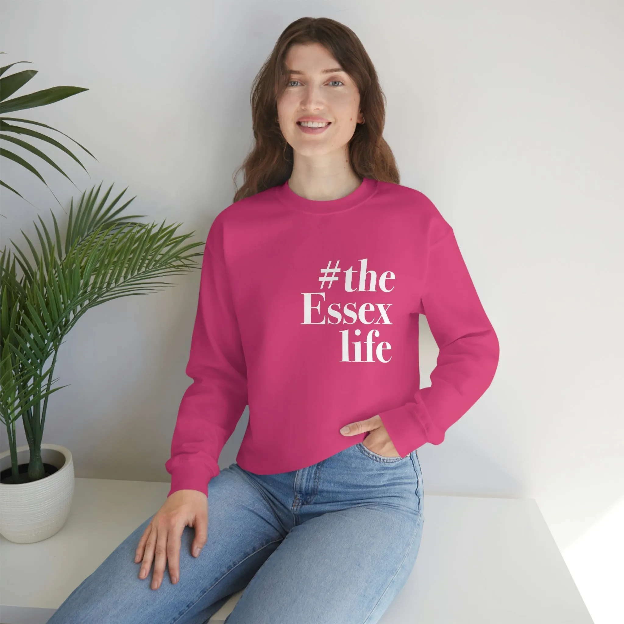 #theessexlife Unisex Heavy Blend™ Crewneck Sweatshirt