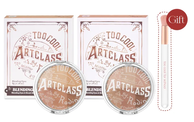 Too cool for school Artclass by Rodin Blending Eyes Master Brush Kit