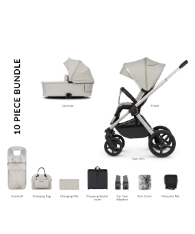 Venicci 2 in 1 Tinum UPLINE Pram - Moonstone