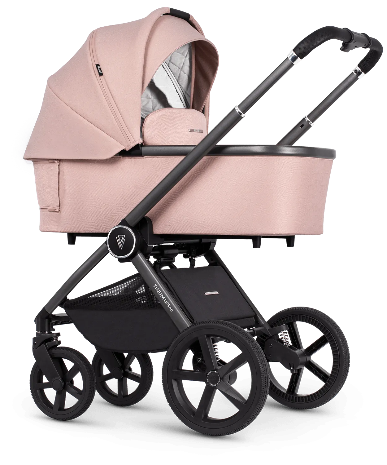 Venicci 3 in 1 Tinum UPLINE Cabriofix i-Size Travel System - Misty Rose